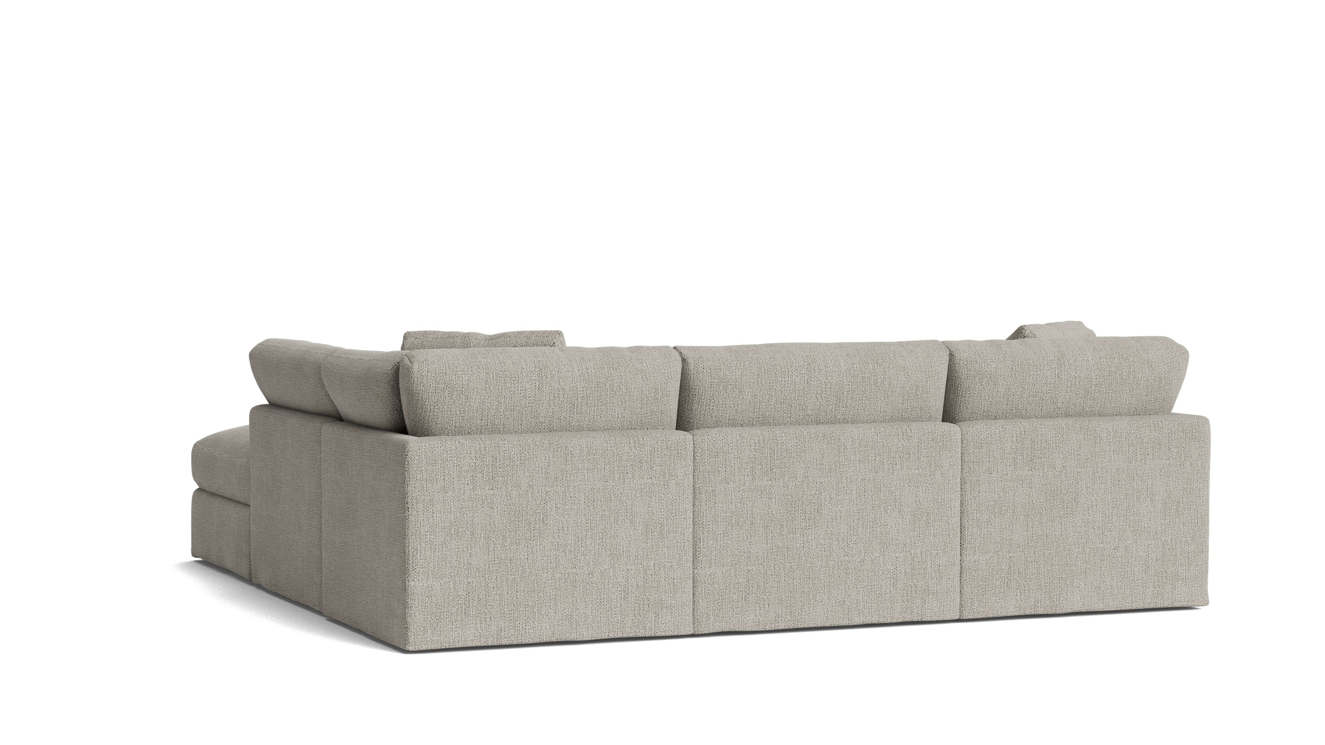 Get Together™ 5-Piece Modular Sectional, Standard, Oatmeal - Image 5