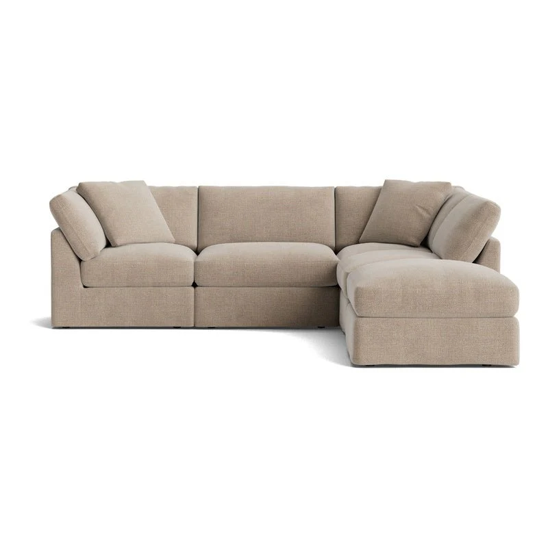 Get Together™ 5-Piece Modular Sectional, Standard, Champagne