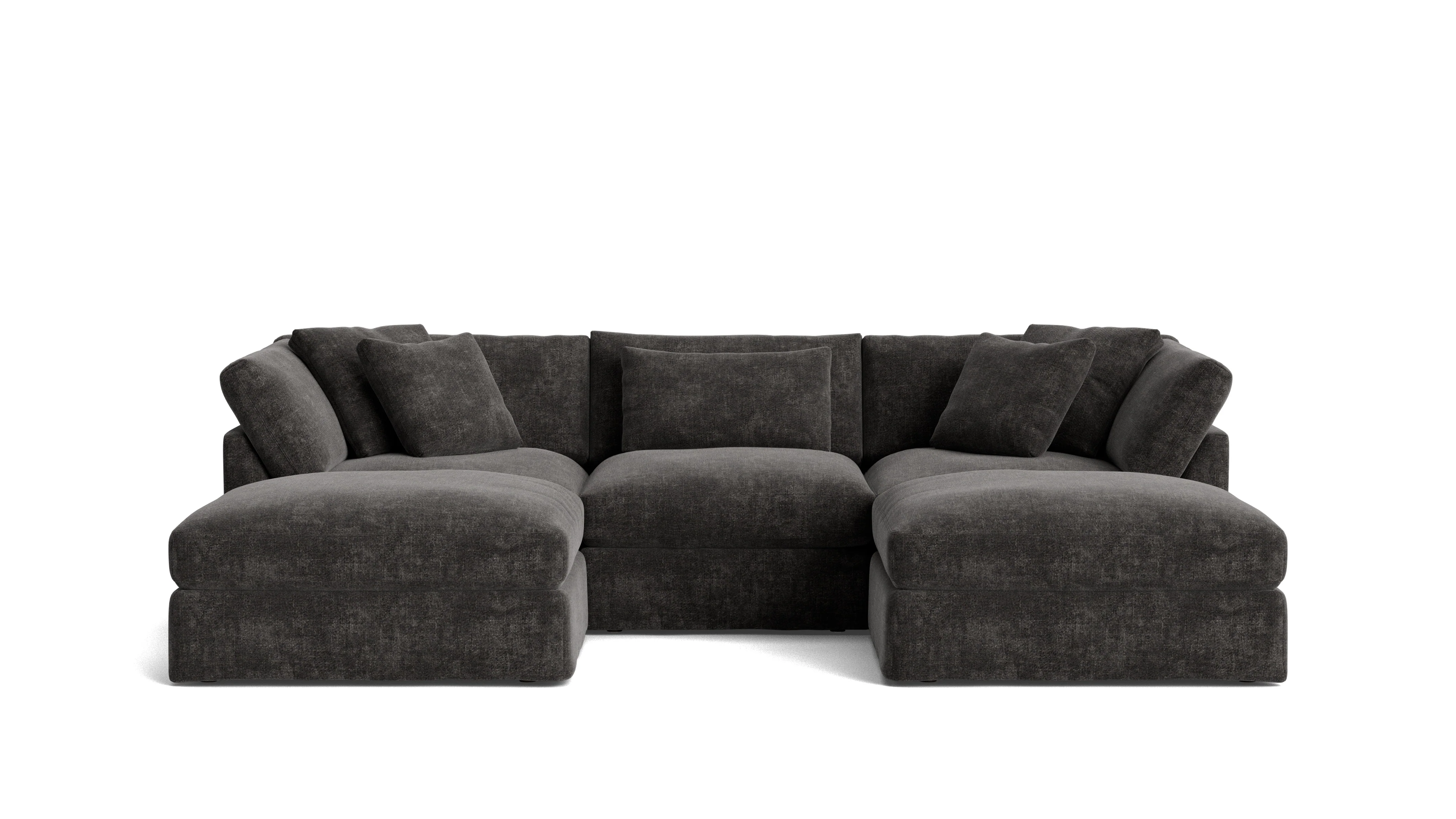 Get Together™ 5-Piece Modular U-Shaped Sectional, Large, Truffle - Image 2