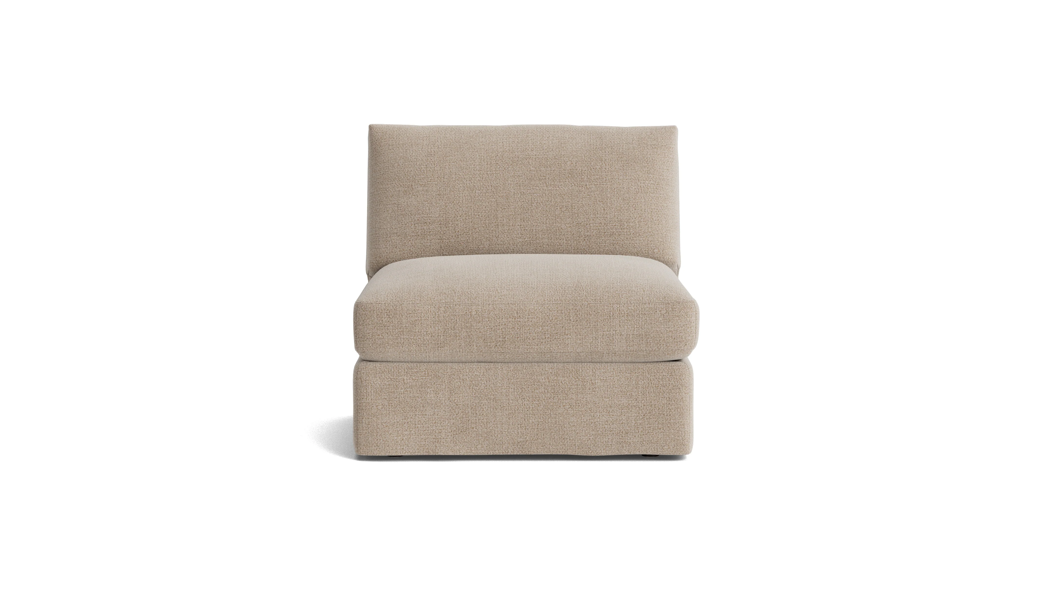 Get Together™ Armless Chair, Large, Champagne - Image 2
