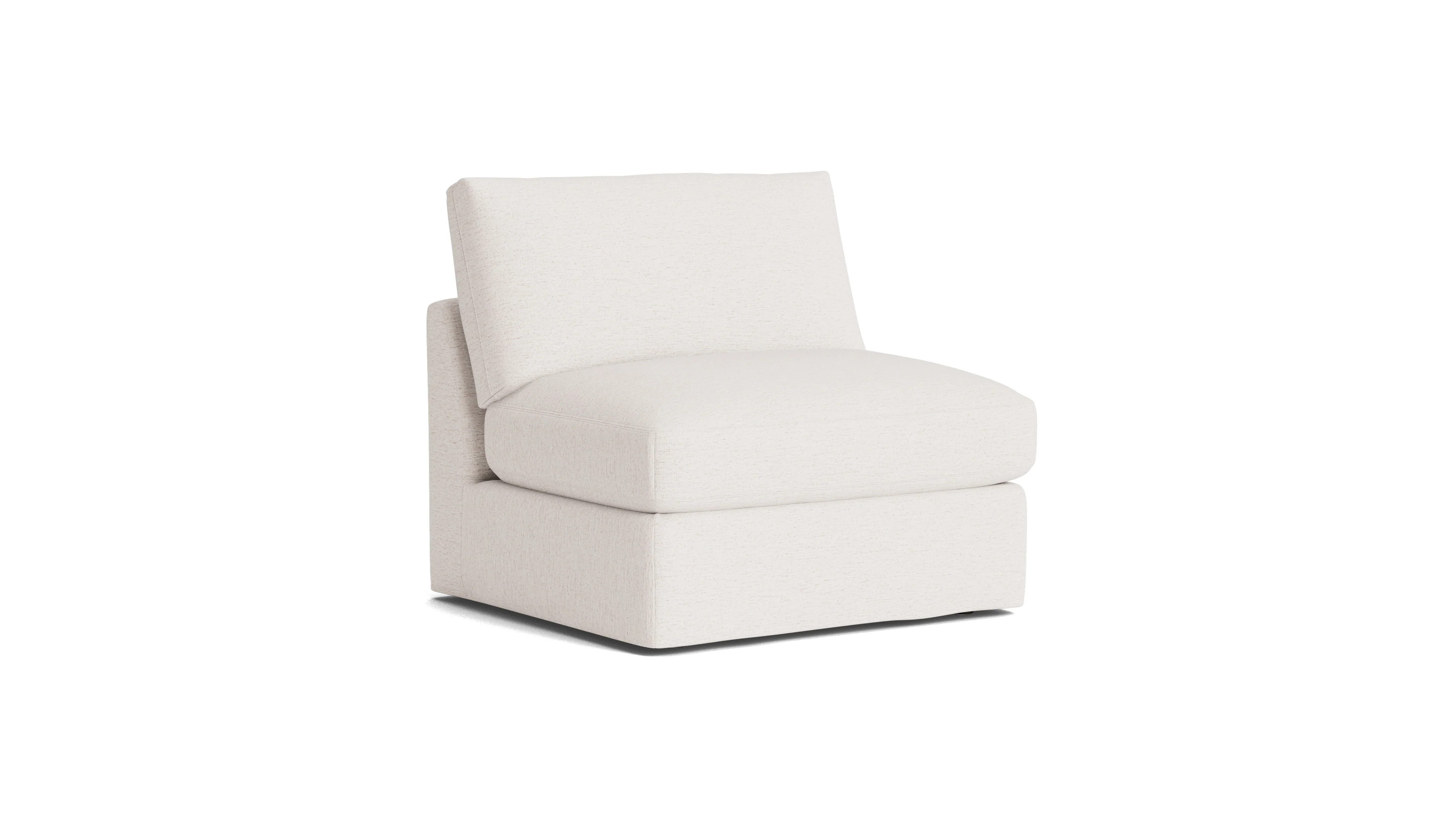 Get Together™ Armless Chair, Large, Nomad Snow - Image 3