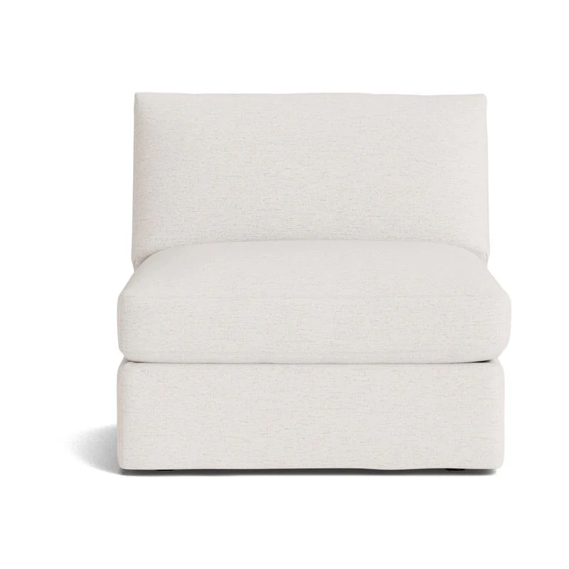 Get Together™ Armless Chair, Standard, Nomad Snow
