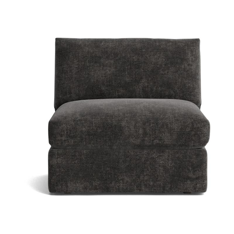 Get Together™ Armless Chair, Standard, Truffle