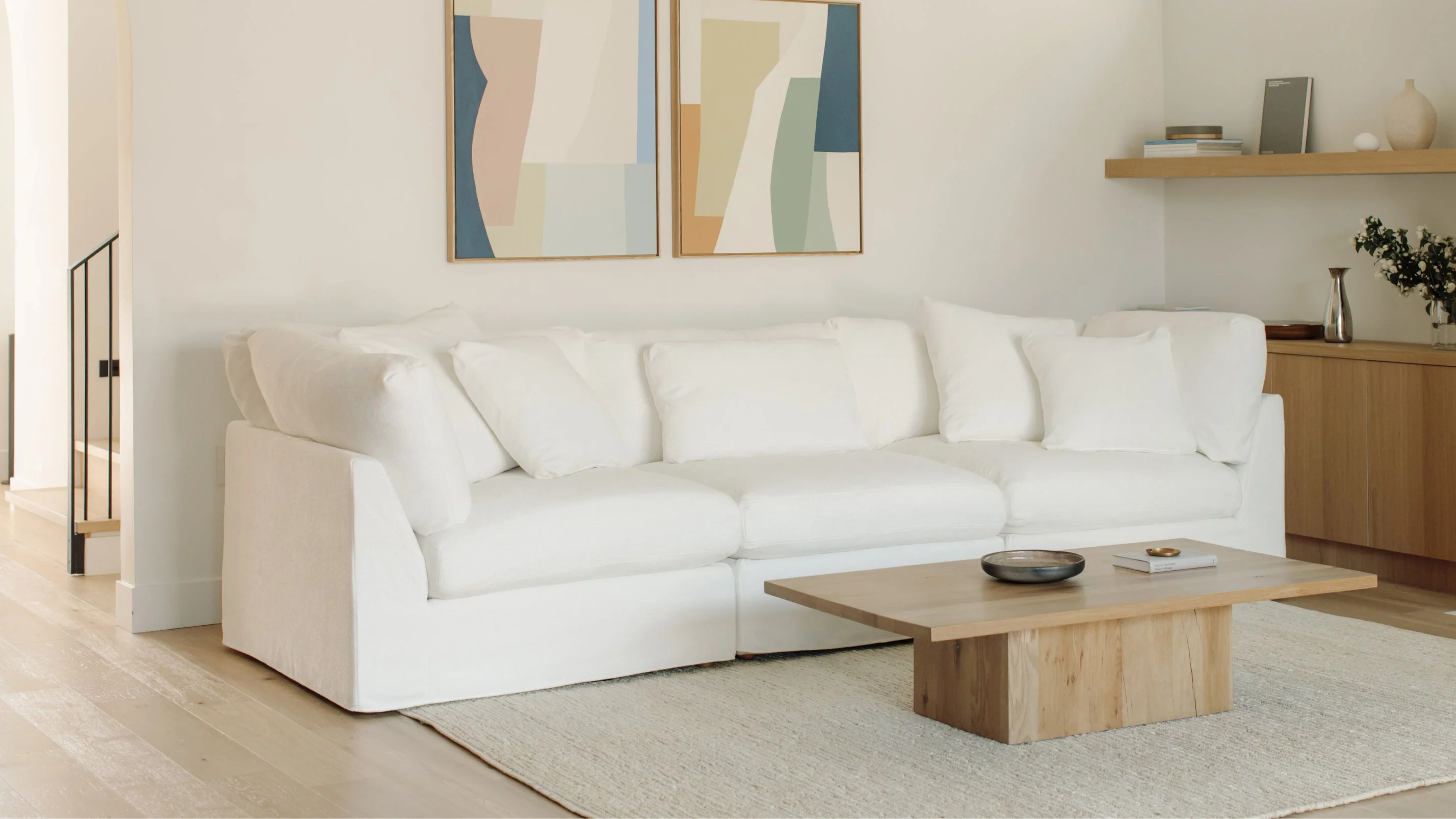 Get Together™ Corner Chair, Large, Sea Salt - Image 8