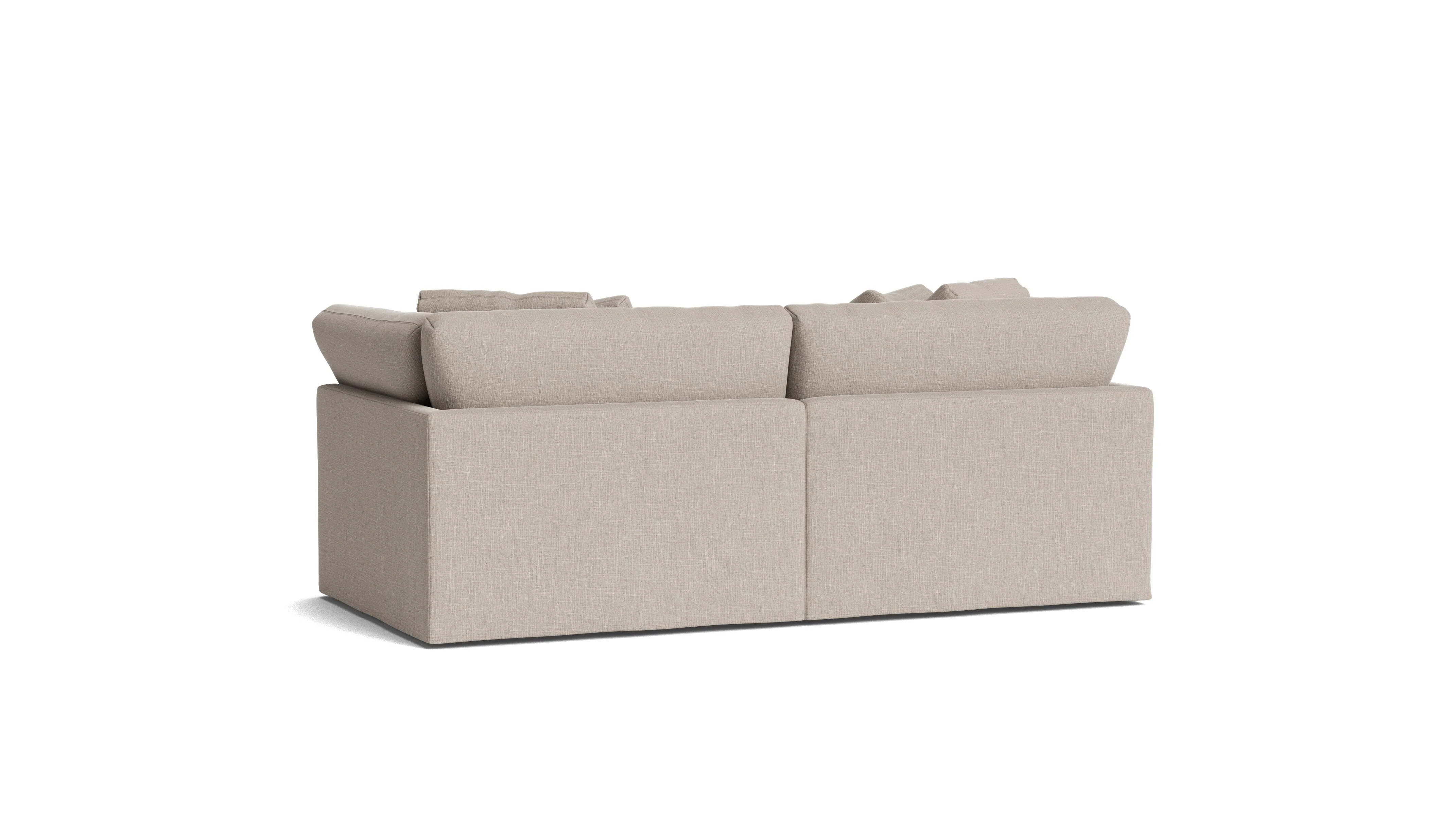 Get Together™ 2-Piece Modular Sofa, Large, Light Pebble - Image 5