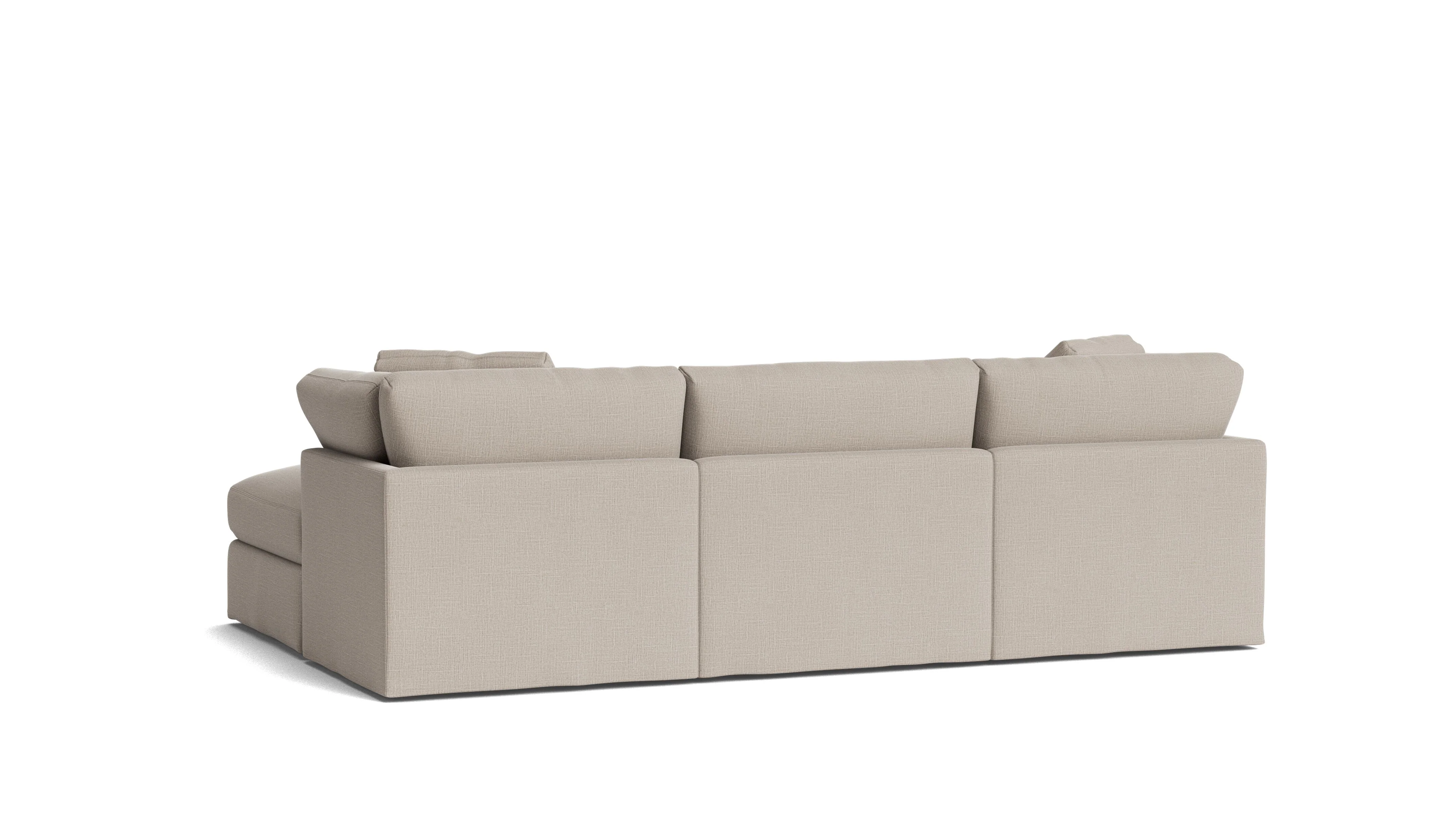 Get Together™ 4-Piece Modular Sectional, Standard, Light Pebble - Image 5