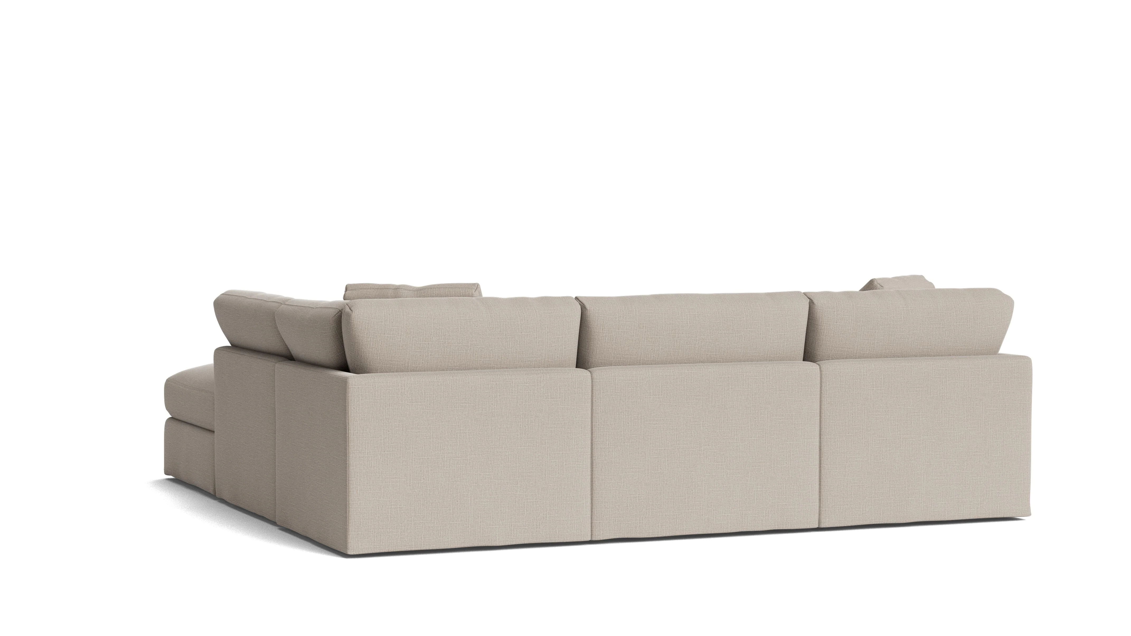 Get Together™ 5-Piece Modular Sectional, Standard, Light Pebble - Image 5