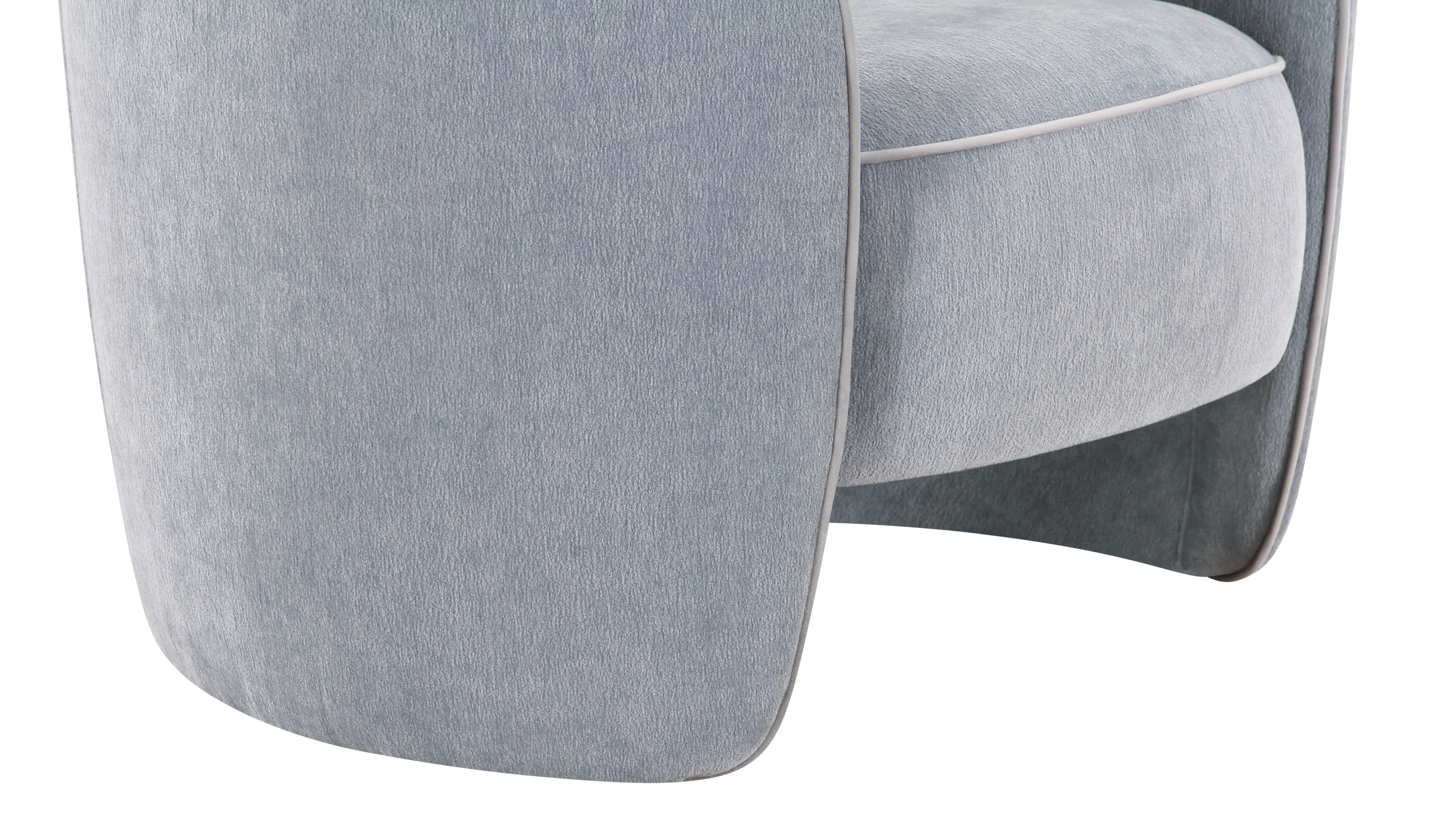 In the Groove Lounge Chair, Bluebell - Image 7