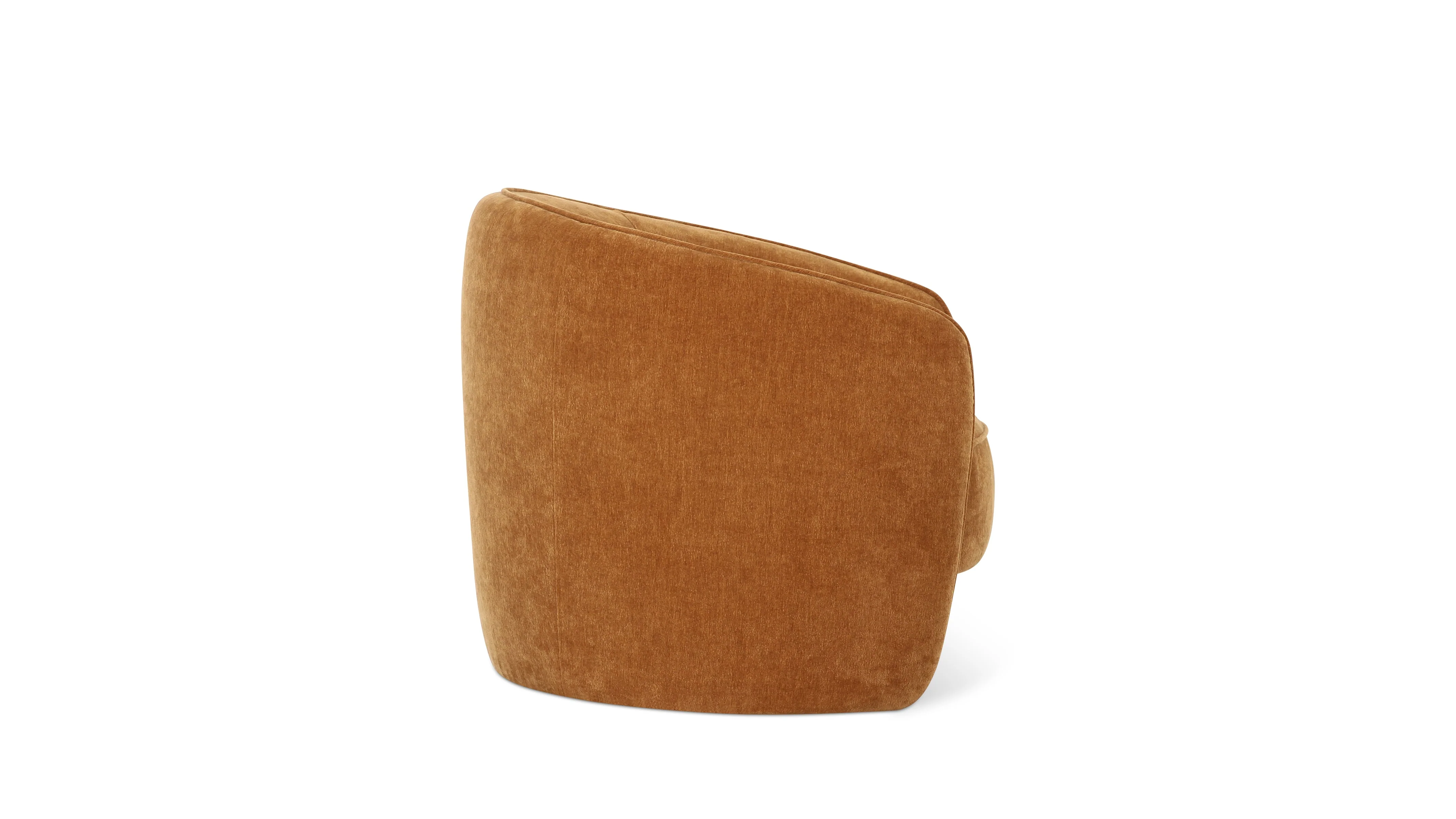 In the Groove Lounge Chair, Caramel - Image 4