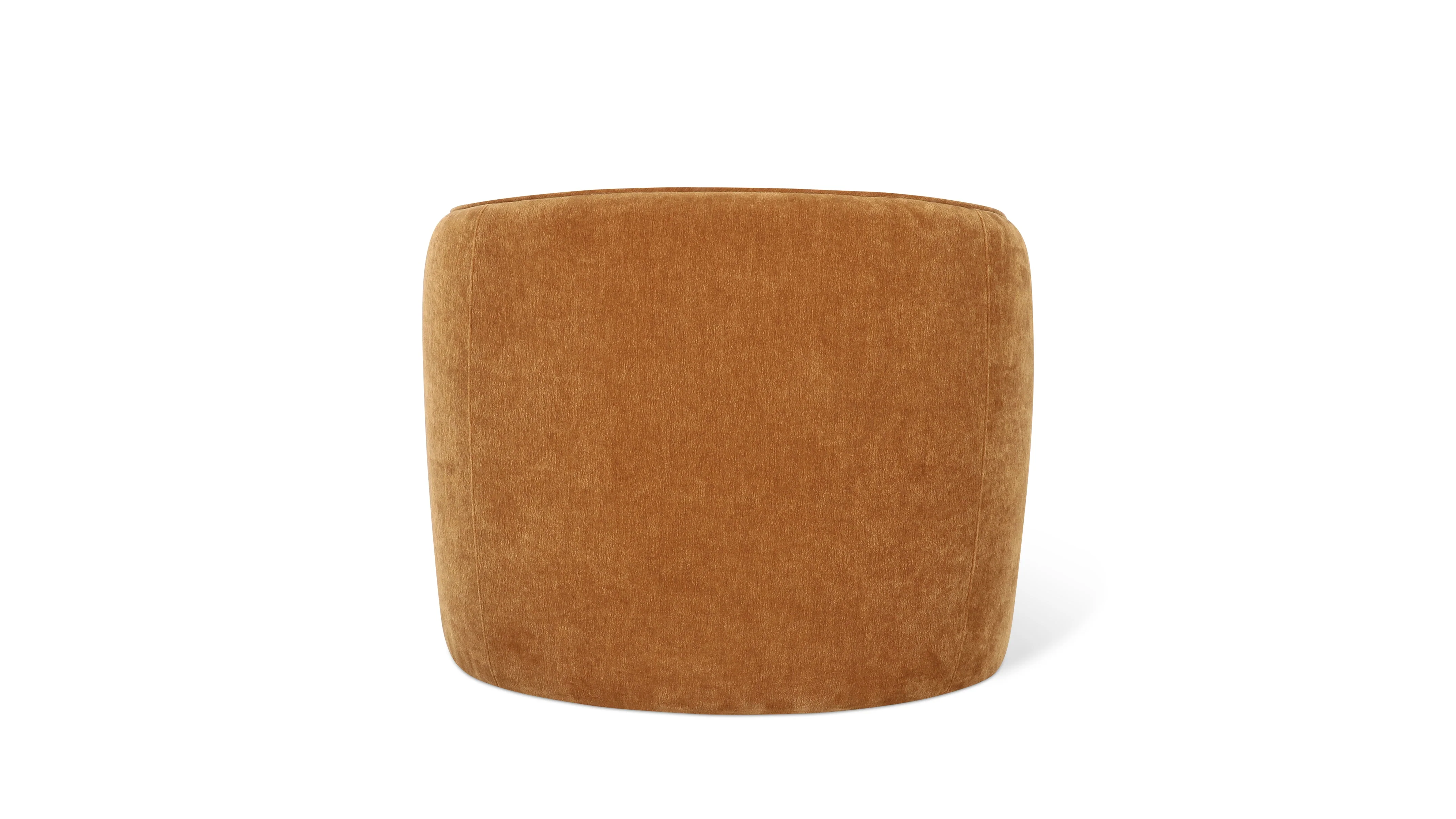 In the Groove Lounge Chair, Caramel - Image 6
