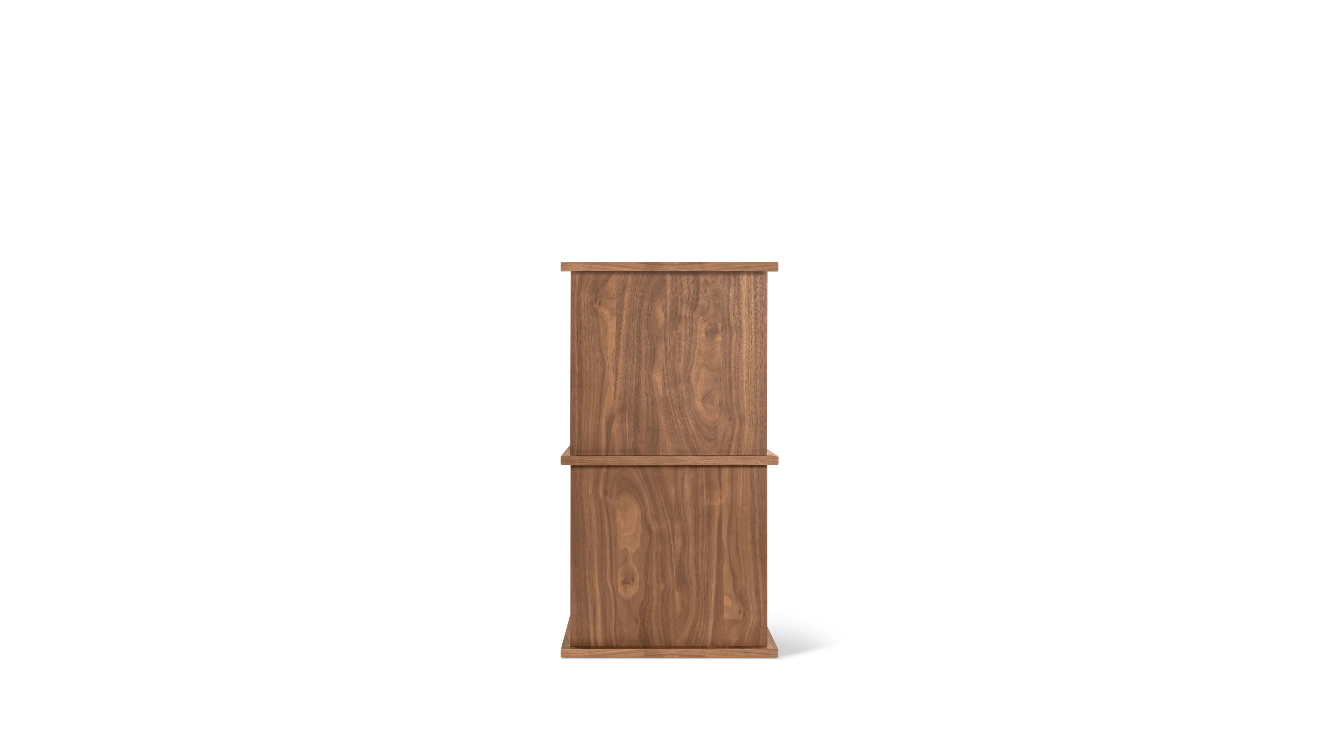 Keep Stacking Storage System 2-Piece, Open, Walnut - Image 4