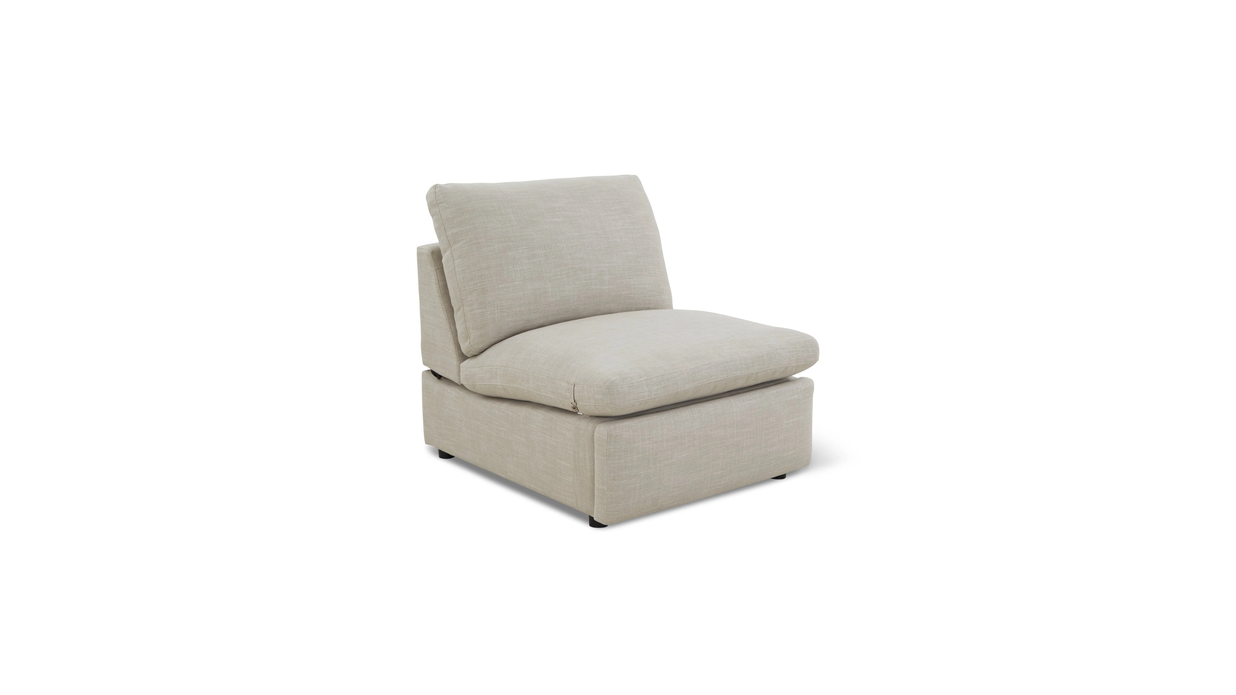 Lift Off Armless Chair, Light Pebble - Image 4