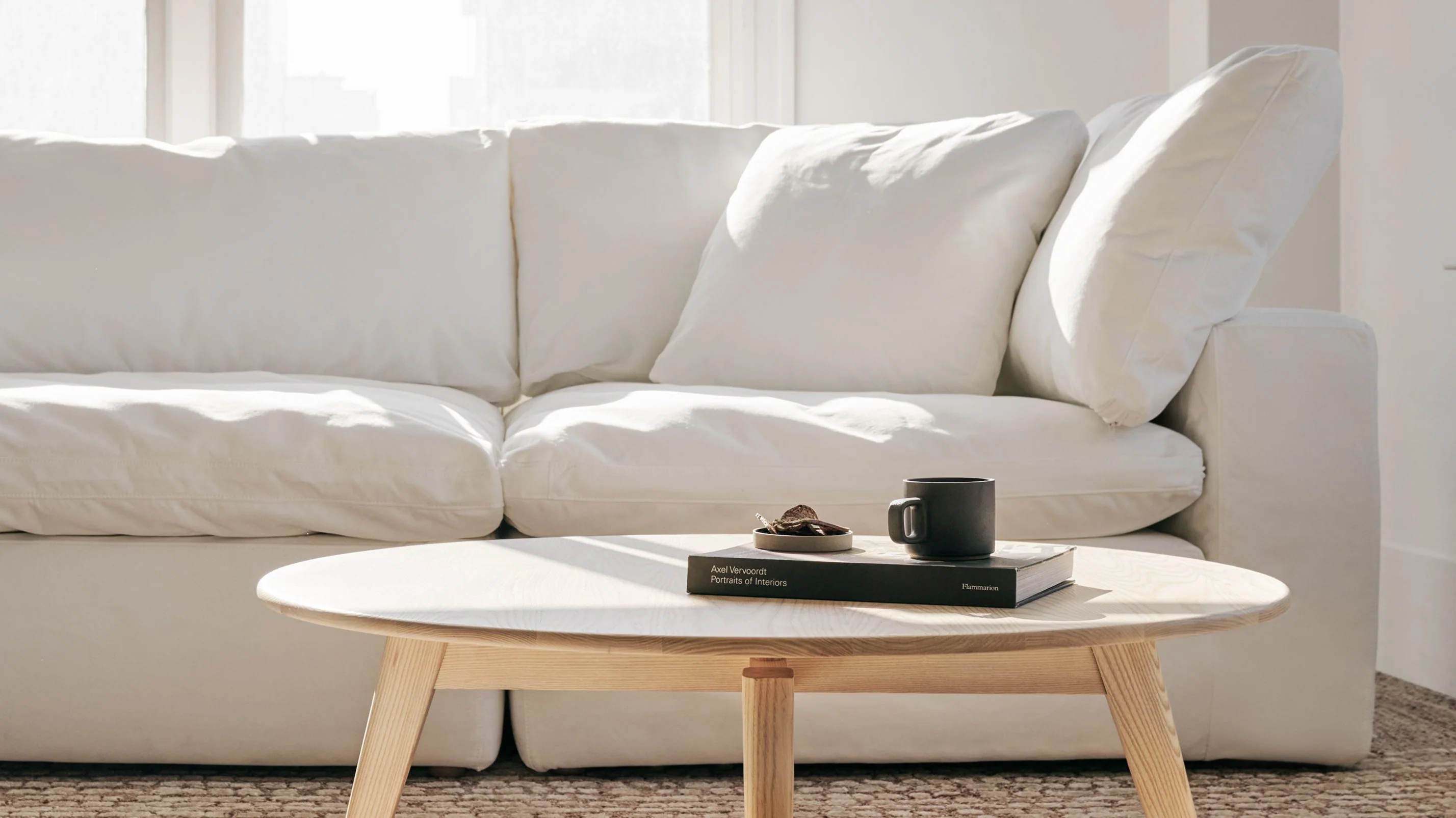 Movie Night™ 2-Piece Modular Sofa, Large, Oatmeal - Image 6