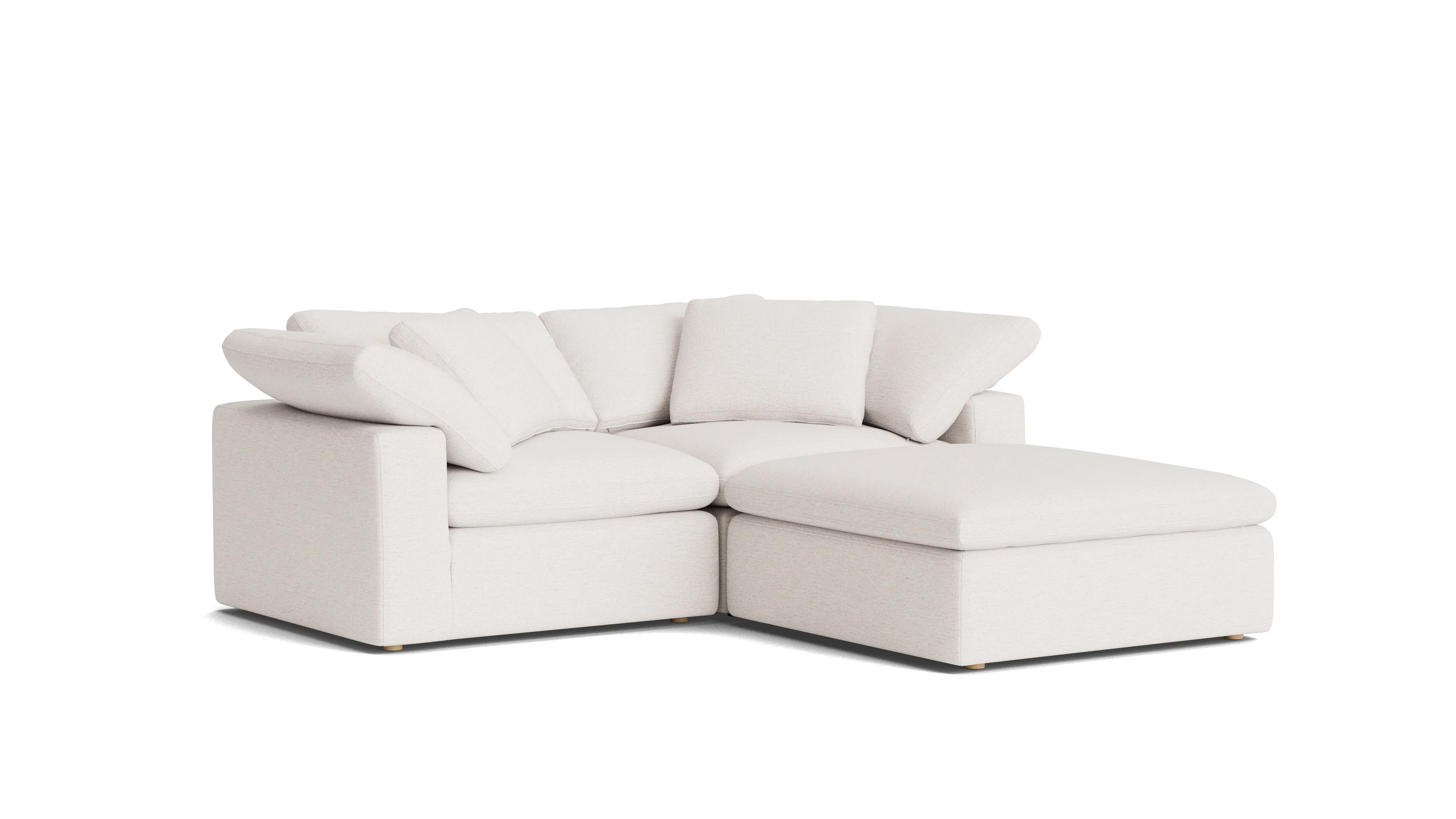 Movie Night™ 3-Piece Modular Sectional, Large, Nomad Snow - Image 3