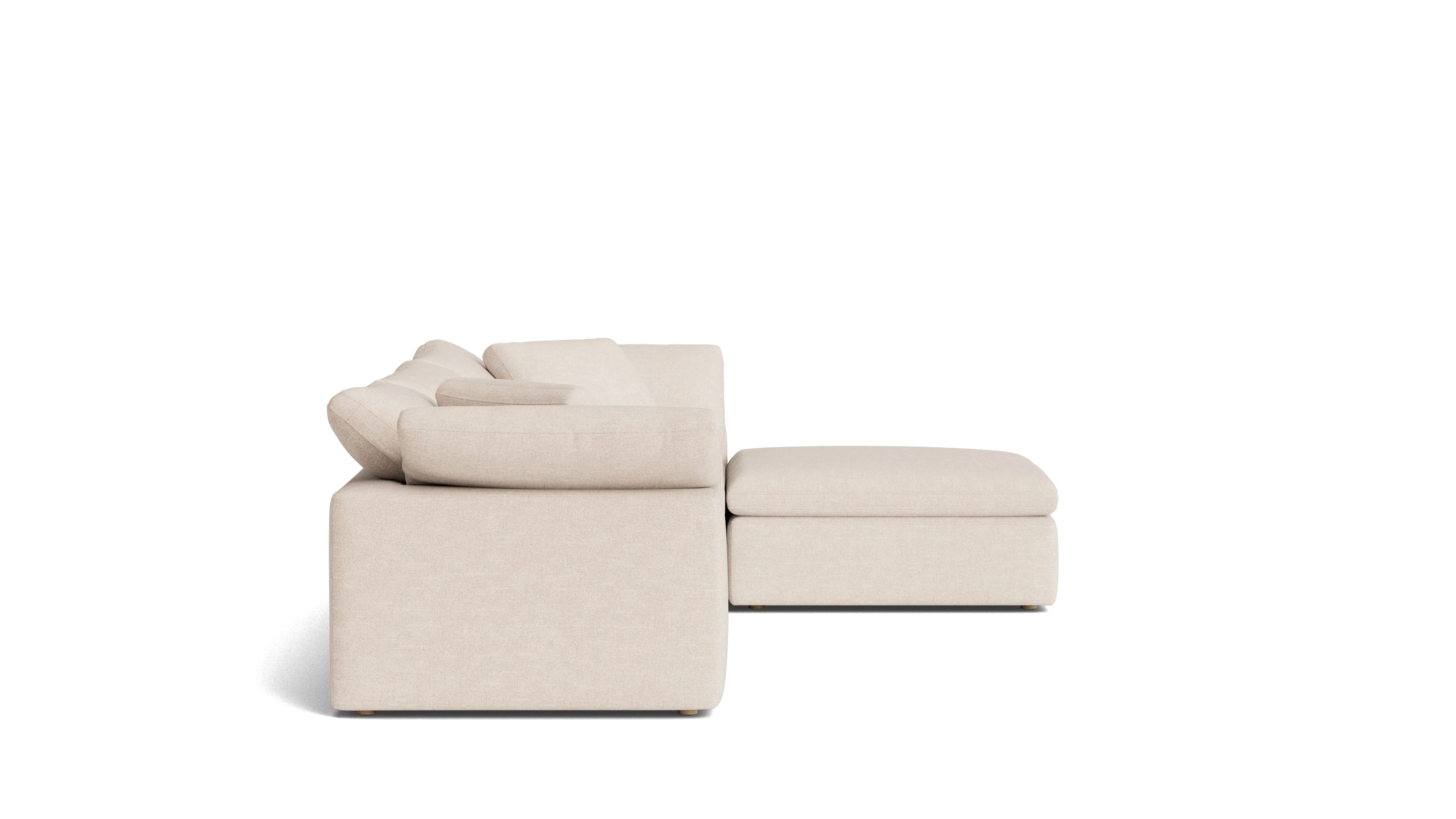 Movie Night™ 4-Piece Modular Sectional, Large, Sunbeam - Image 3