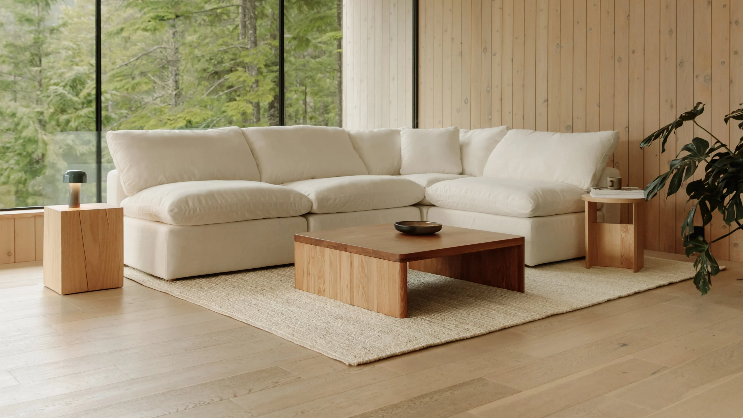 Movie Night™ 4-Piece Modular Sectional Open, Standard, Oatmeal - Image 6
