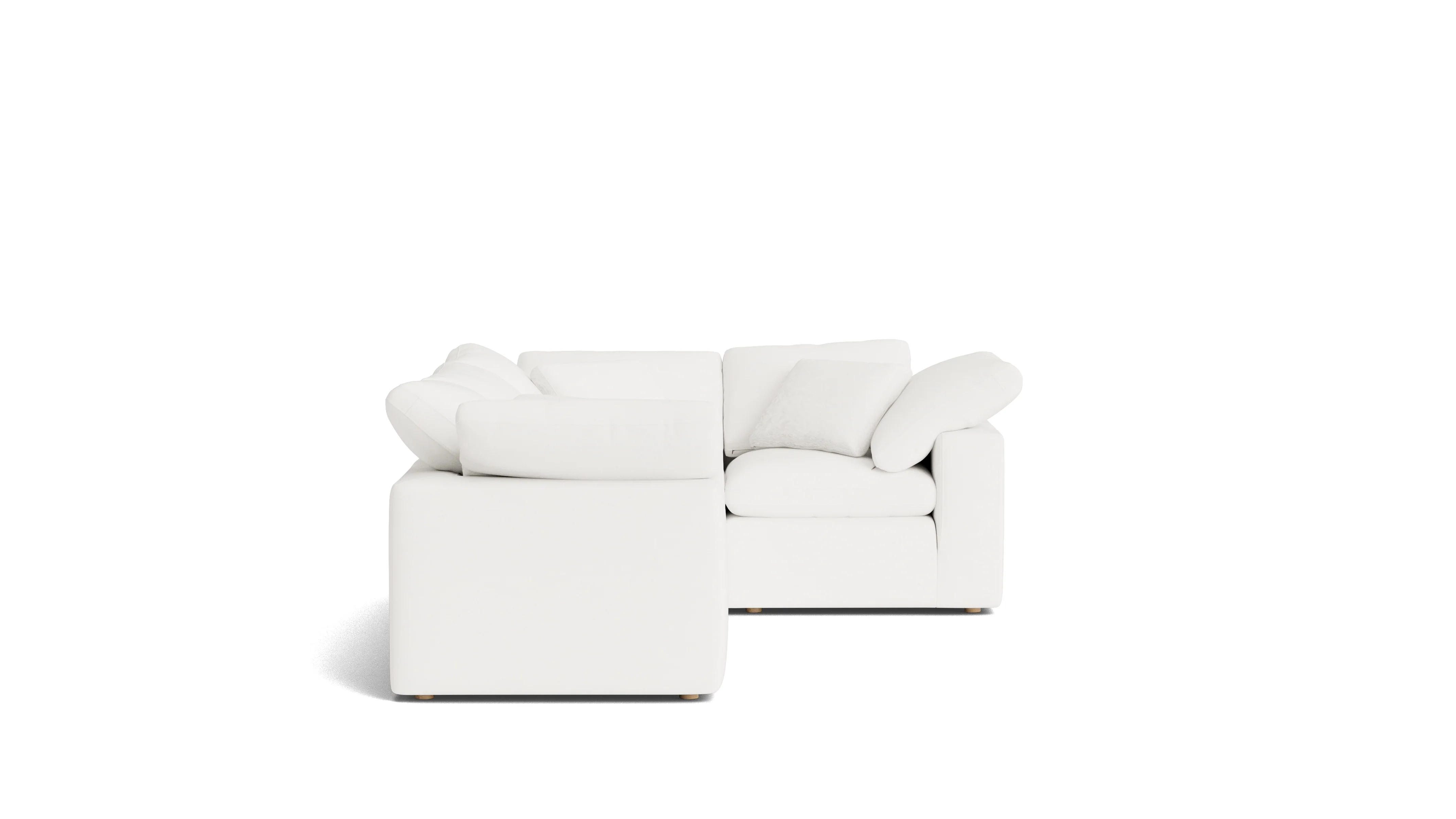 Movie Night™ 4-Piece Modular Sectional Closed, Standard, Brie - Image 4