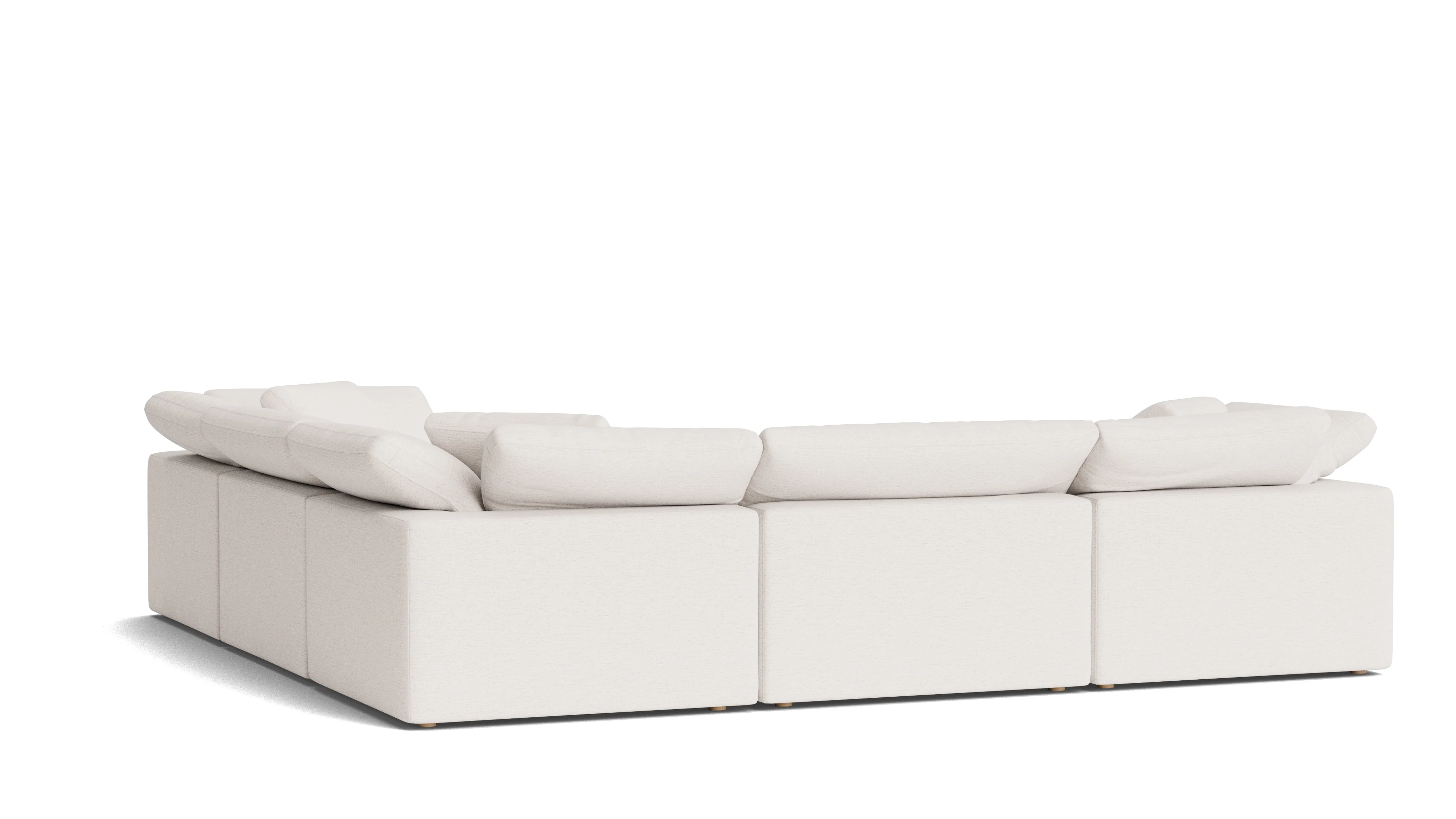 Movie Night™ 5-Piece Modular Sectional Closed, Large, Nomad Snow - Image 5