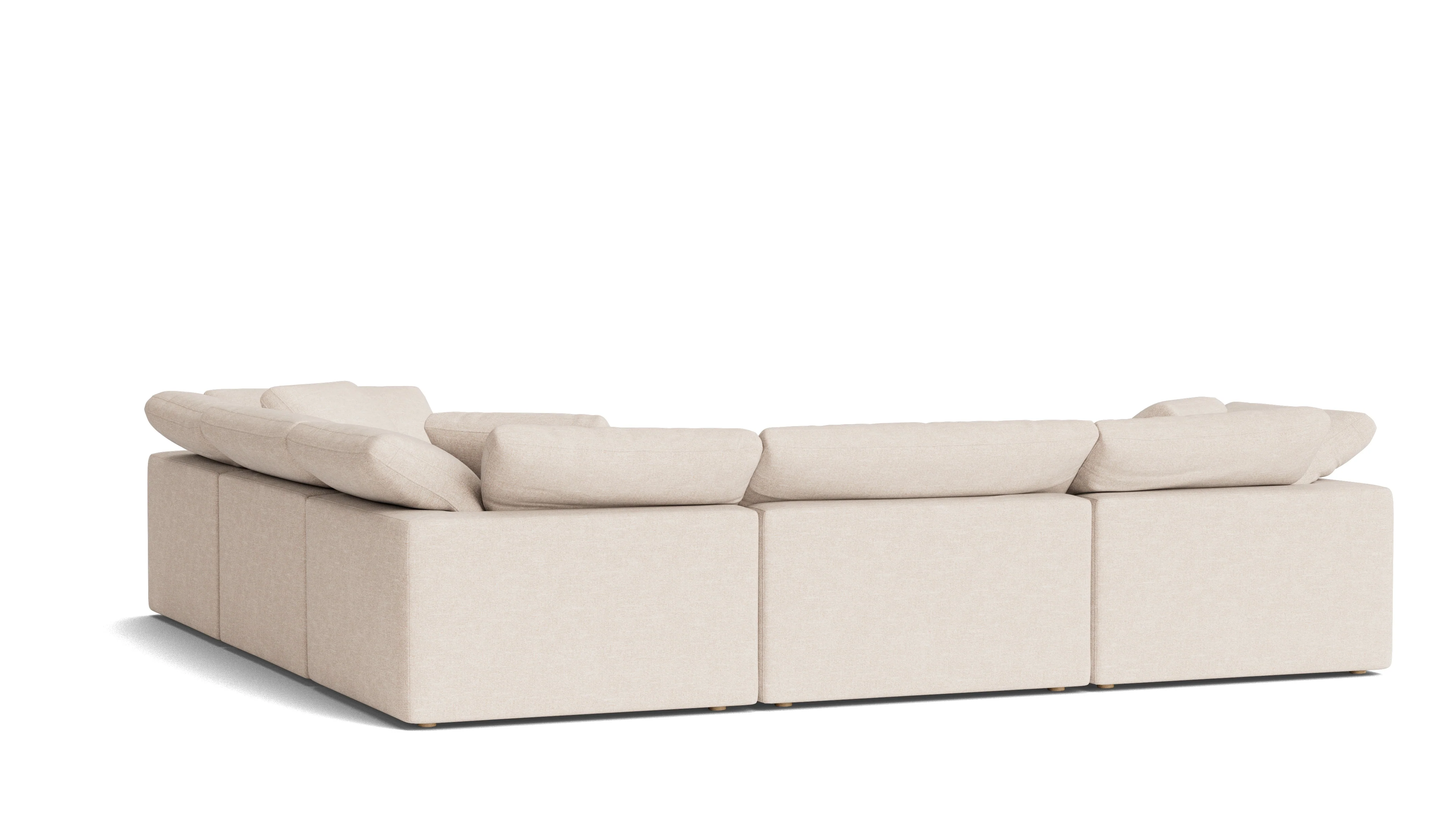 Movie Night™ 5-Piece Modular Sectional Closed, Large, Sunbeam - Image 5