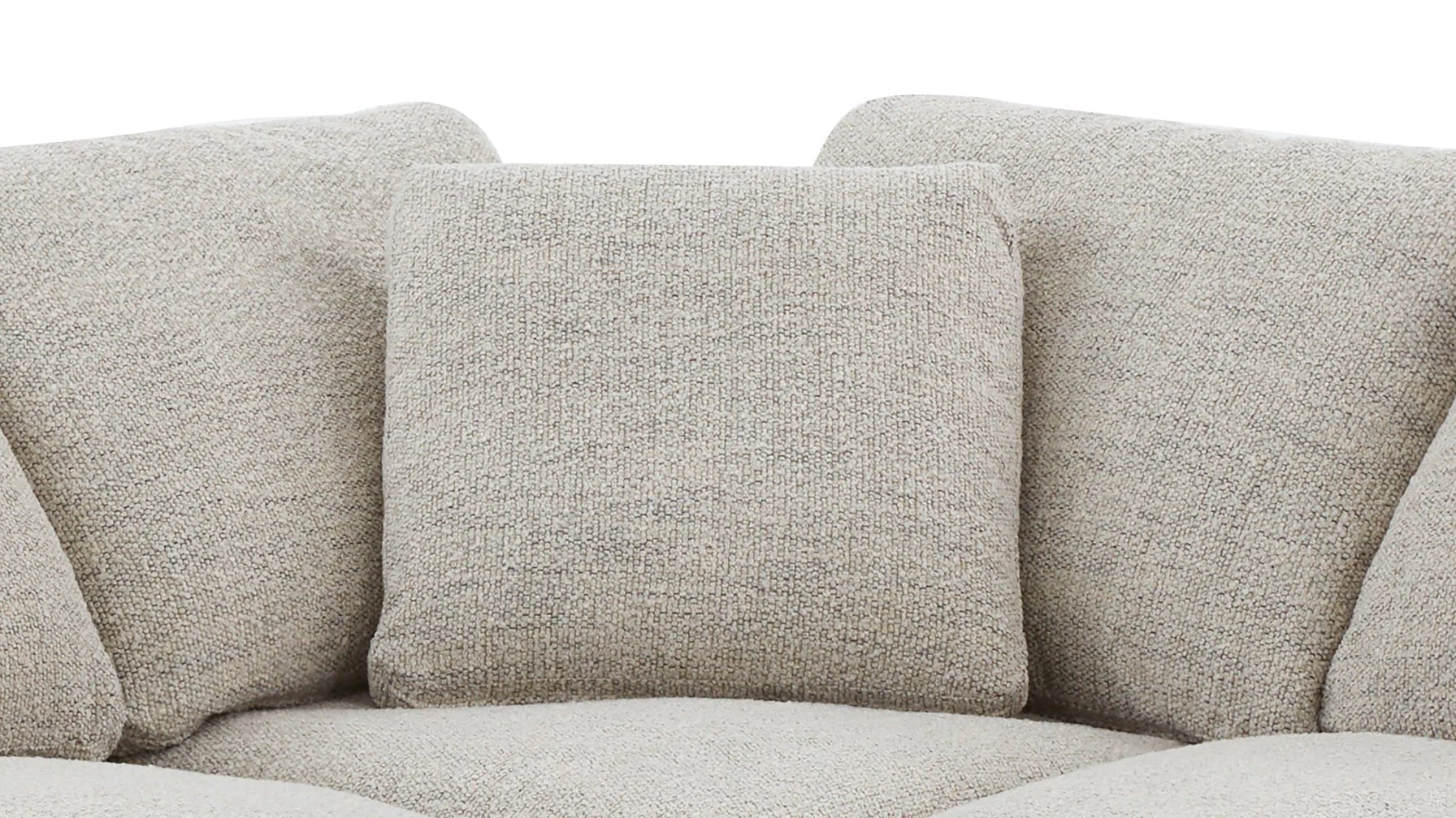 Movie Night™ 5-Piece Modular Sectional, Large, Oatmeal - Image 7