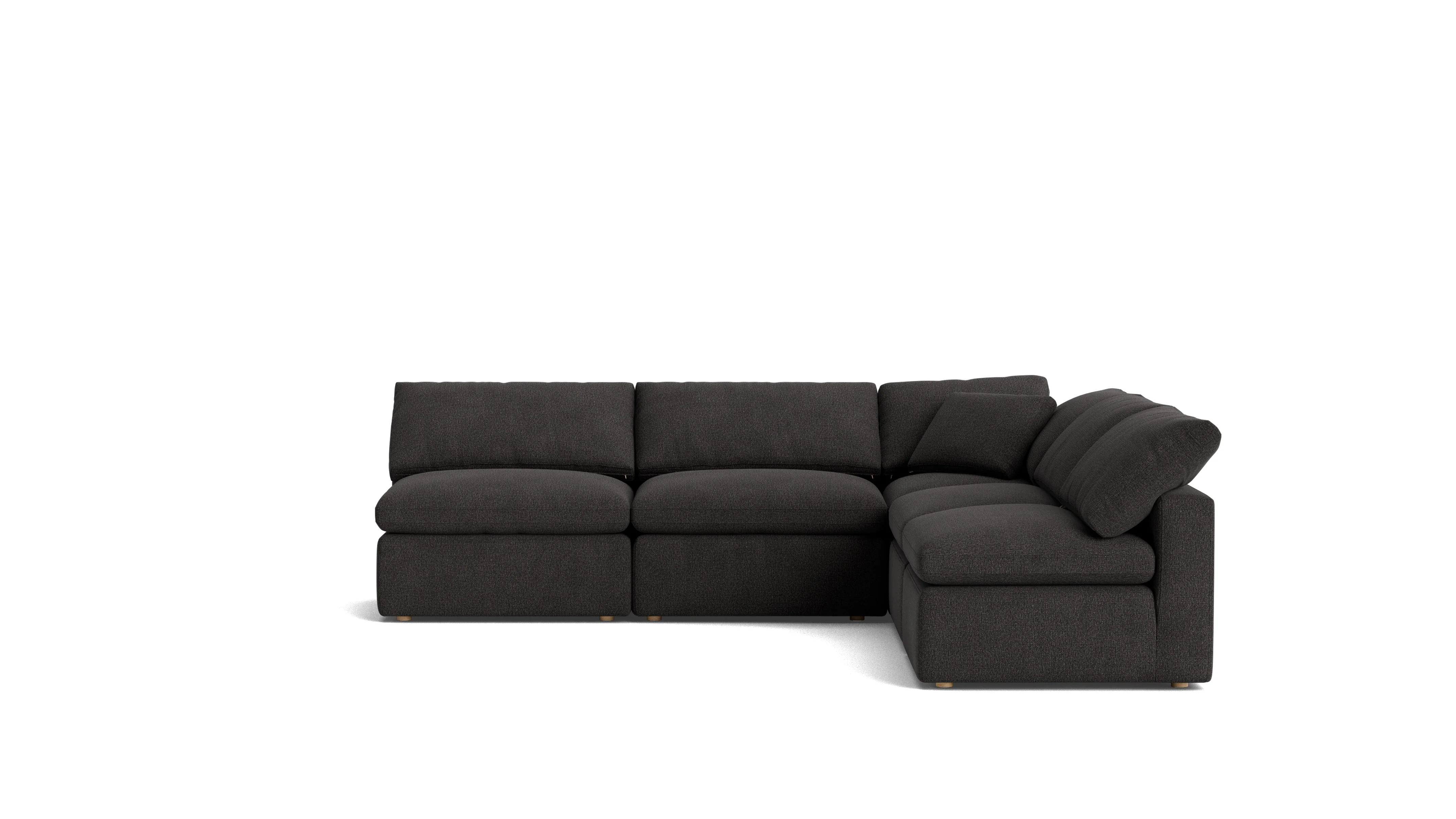 Movie Night™ 5-Piece Modular Sectional Open, Standard, Dark Shadow - Image 2