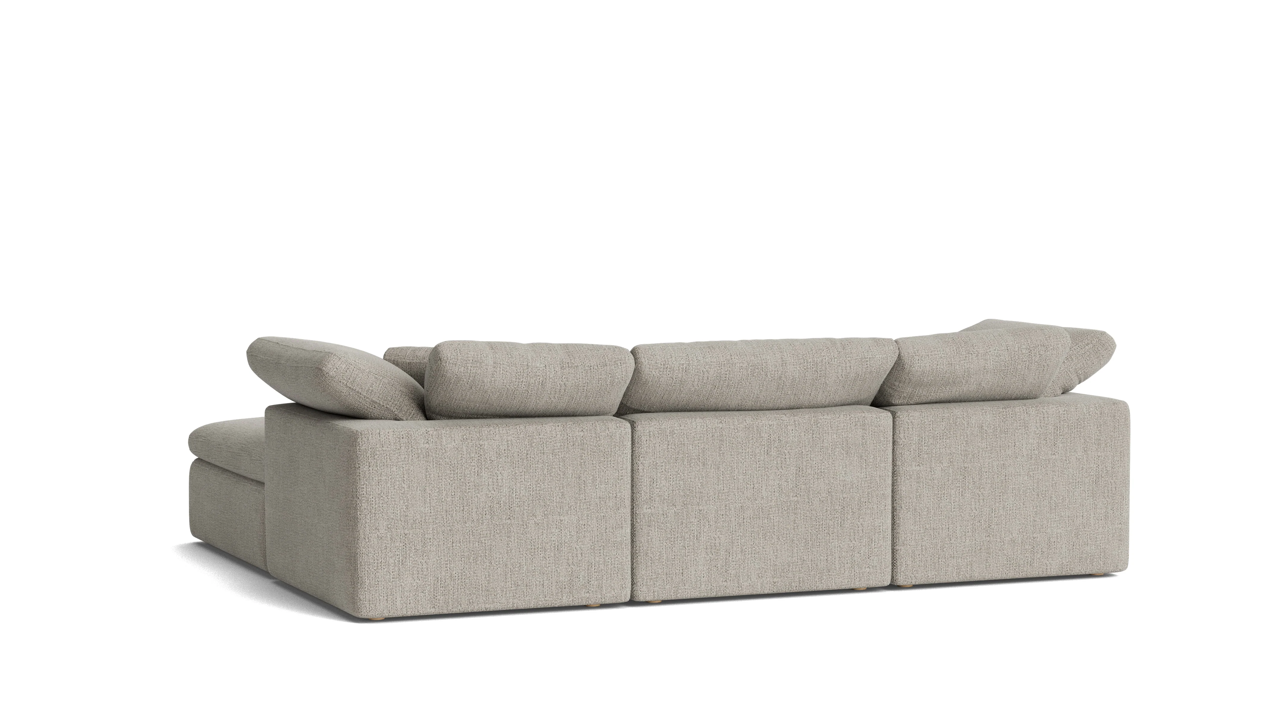 Movie Night™ 5-Piece Modular U-Shaped Sectional, Standard, Oatmeal - Image 5