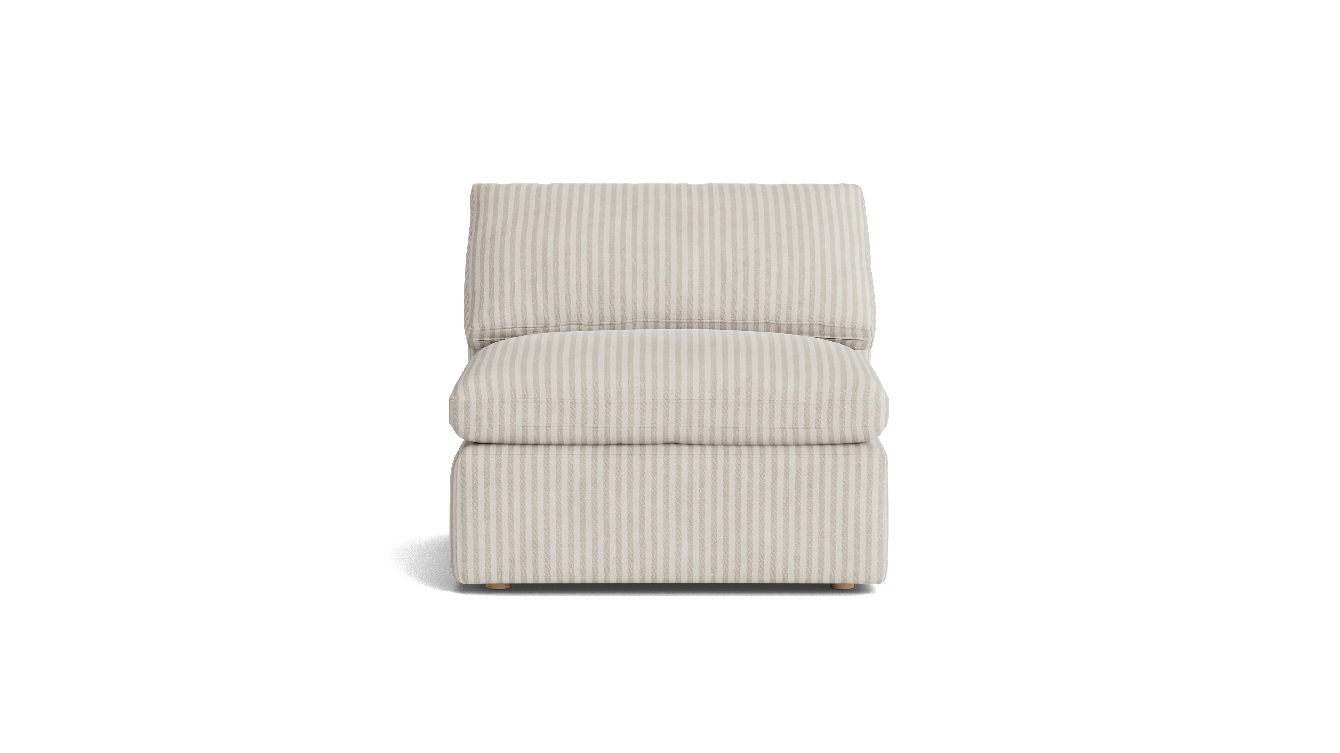 Movie Night™ Armless Chair, Large, Newport Stripe - Image 2