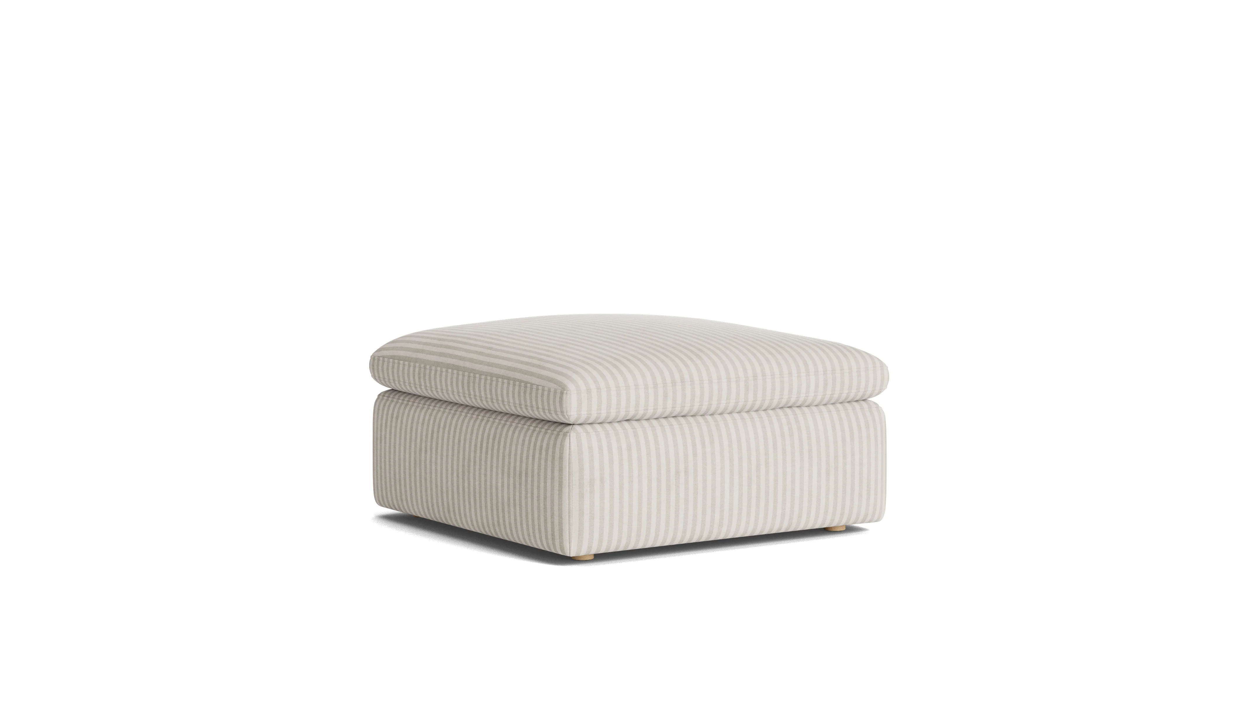 Movie Night™ Ottoman, Large, Newport Stripe - Image 3