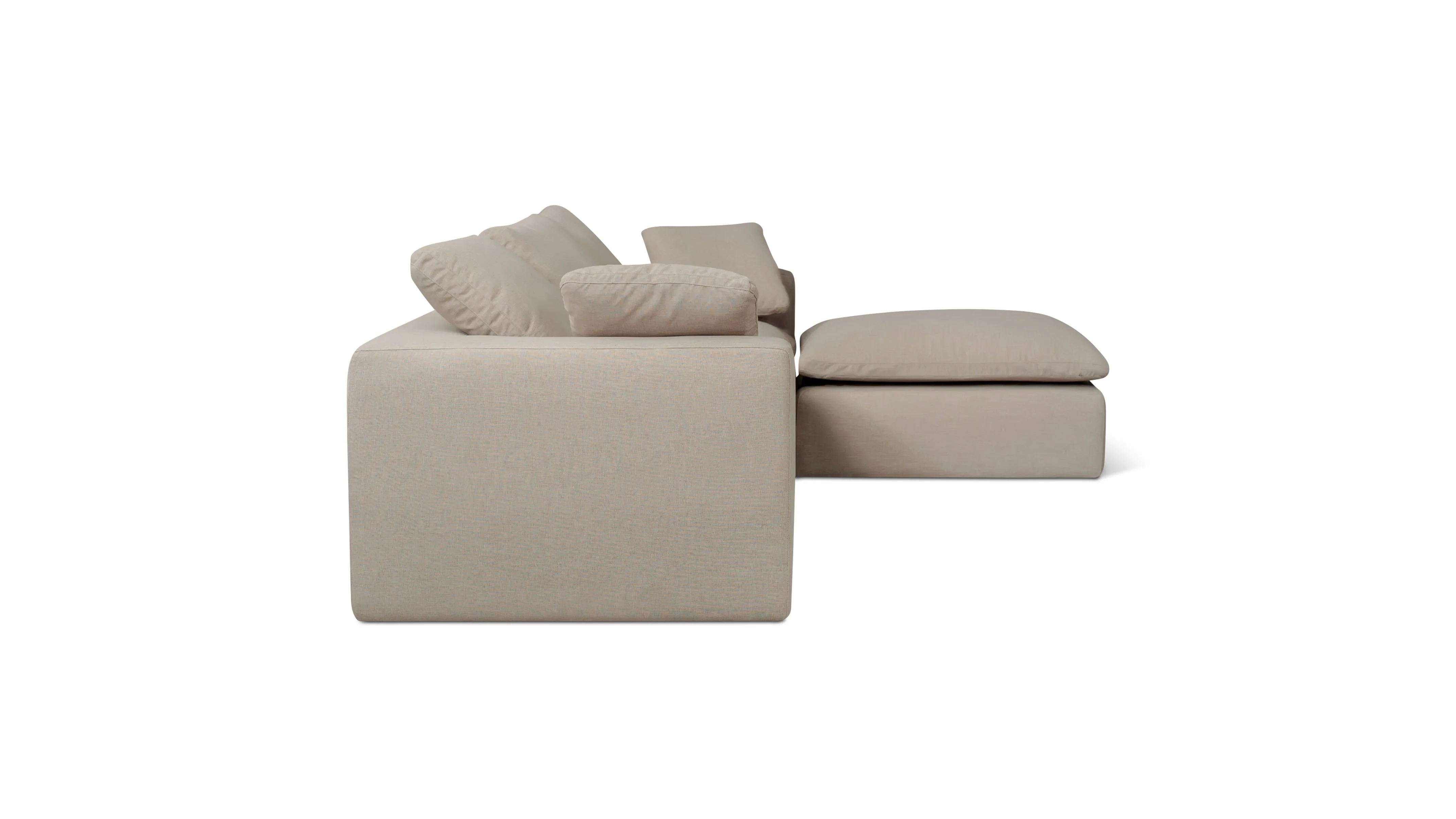 Movie Night™ Outdoor 4-Piece Modular Sectional, Standard, Desert - Image 4