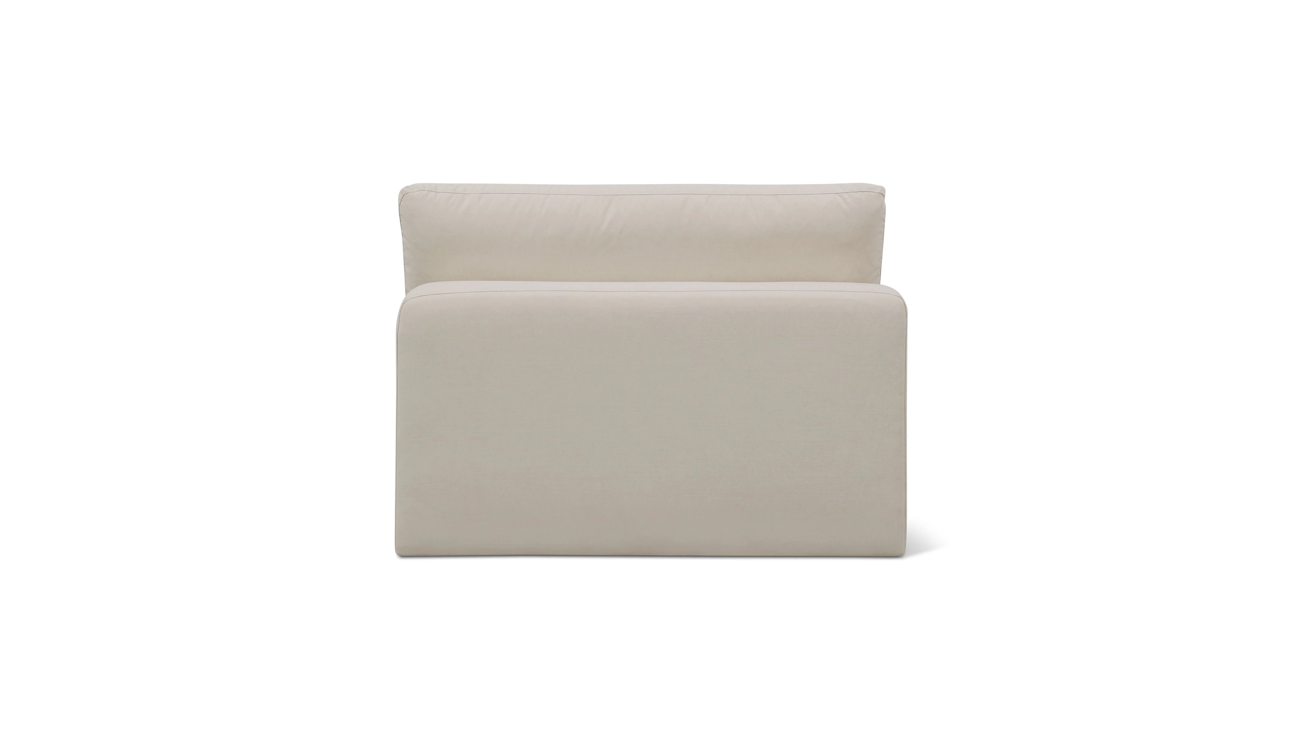 Movie Night™ Outdoor Armless Chair, Large, Ivory - Image 5