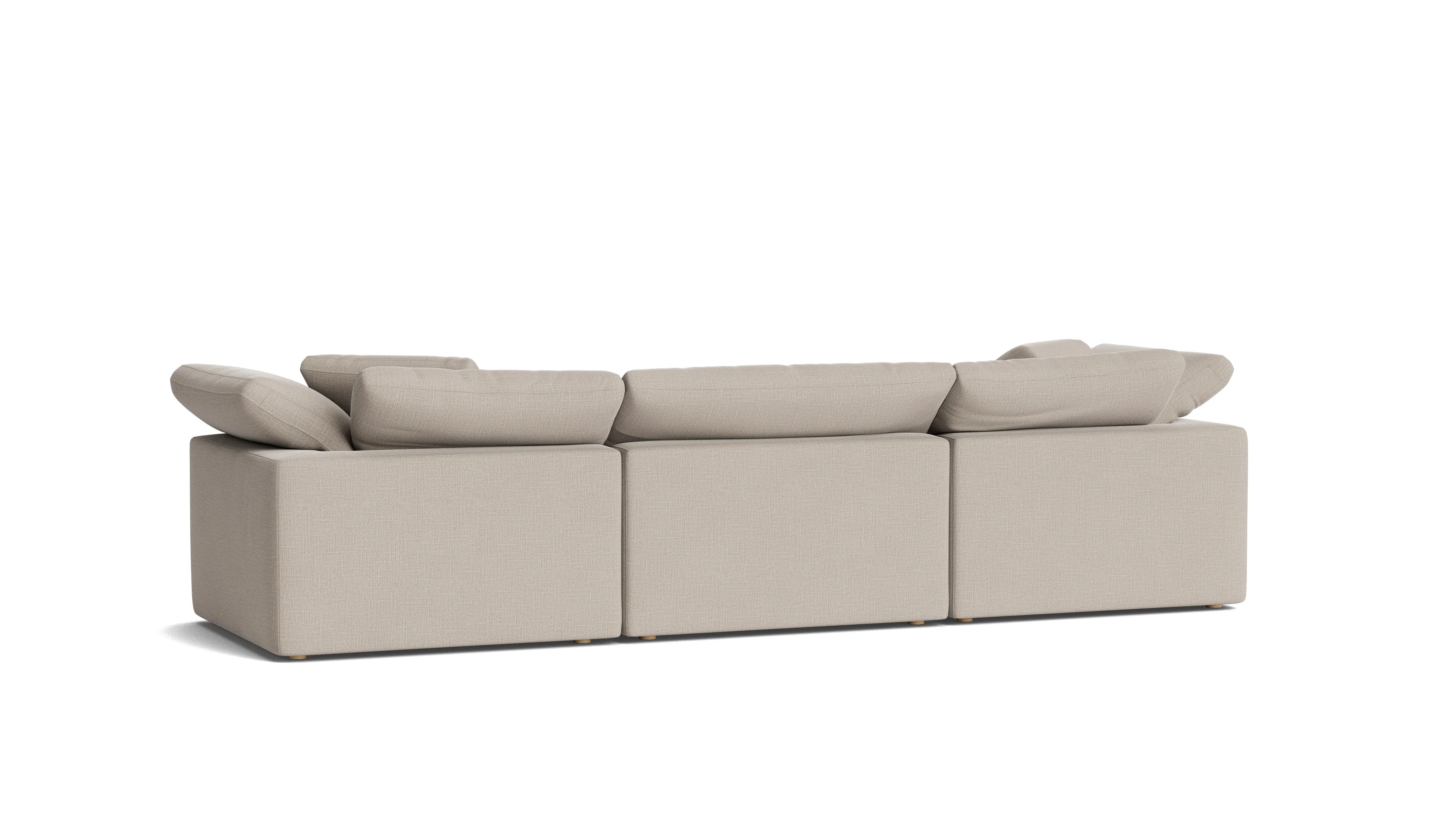 Movie Night™ 3-Piece Modular Sofa, Large, Light Pebble - Image 5