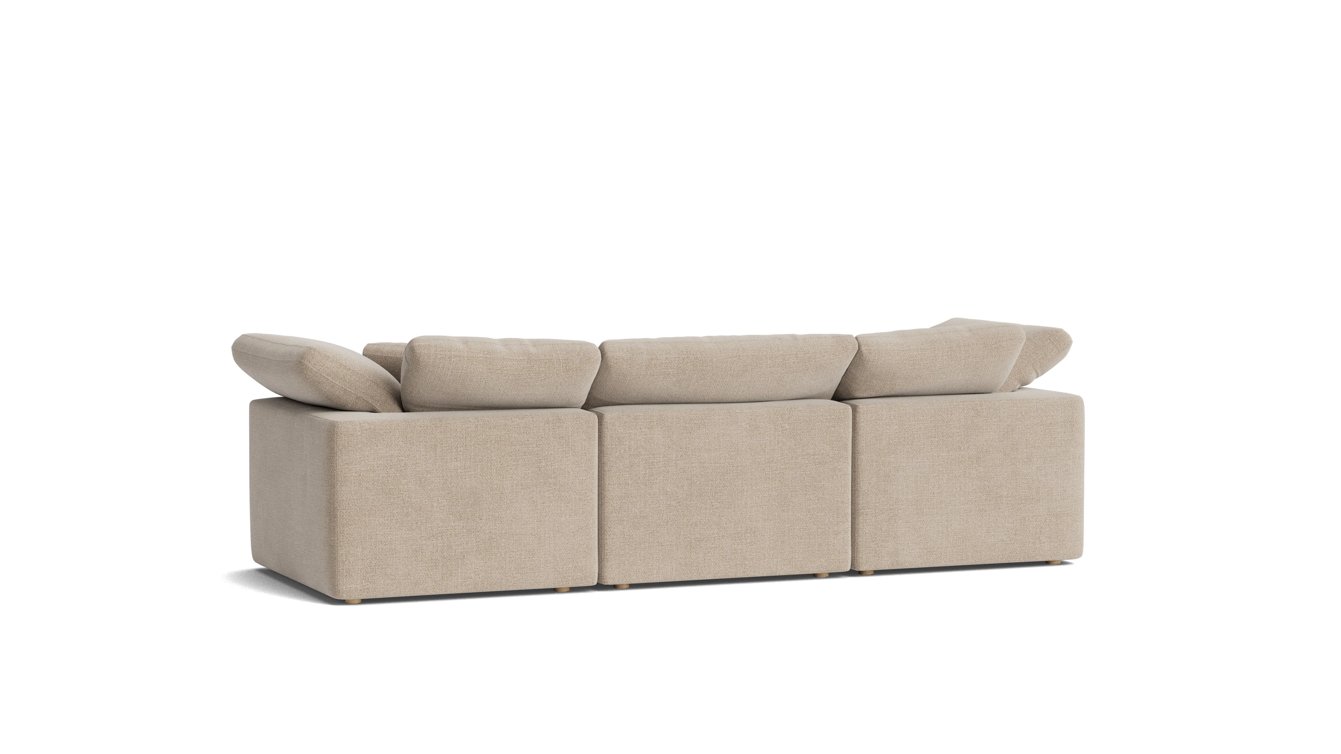 Movie Night™ 3-Piece Modular Sofa, Standard, Champagne - Image 5