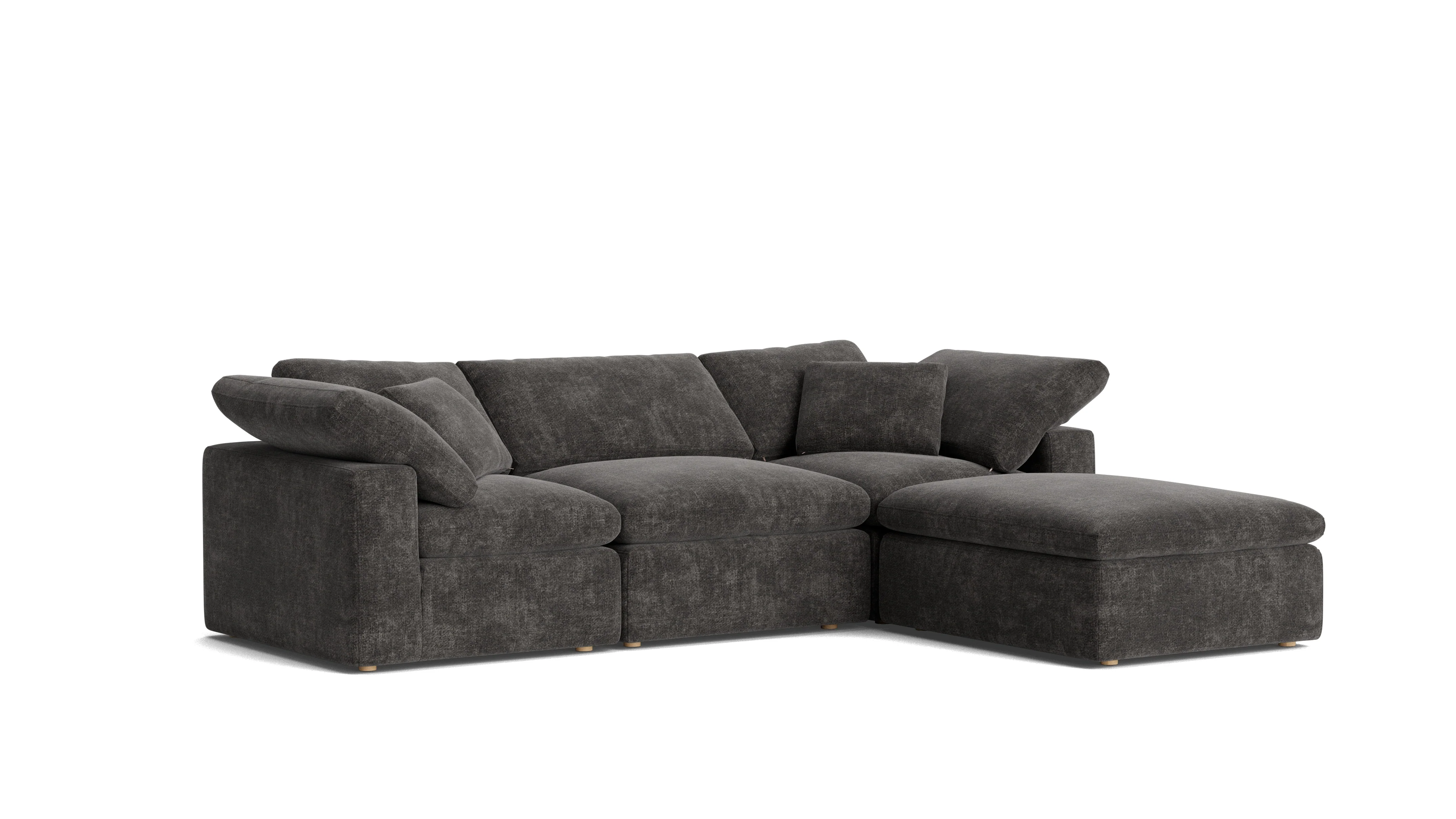 Movie Night™ 4-Piece Modular Sectional, Standard, Truffle - Image 3
