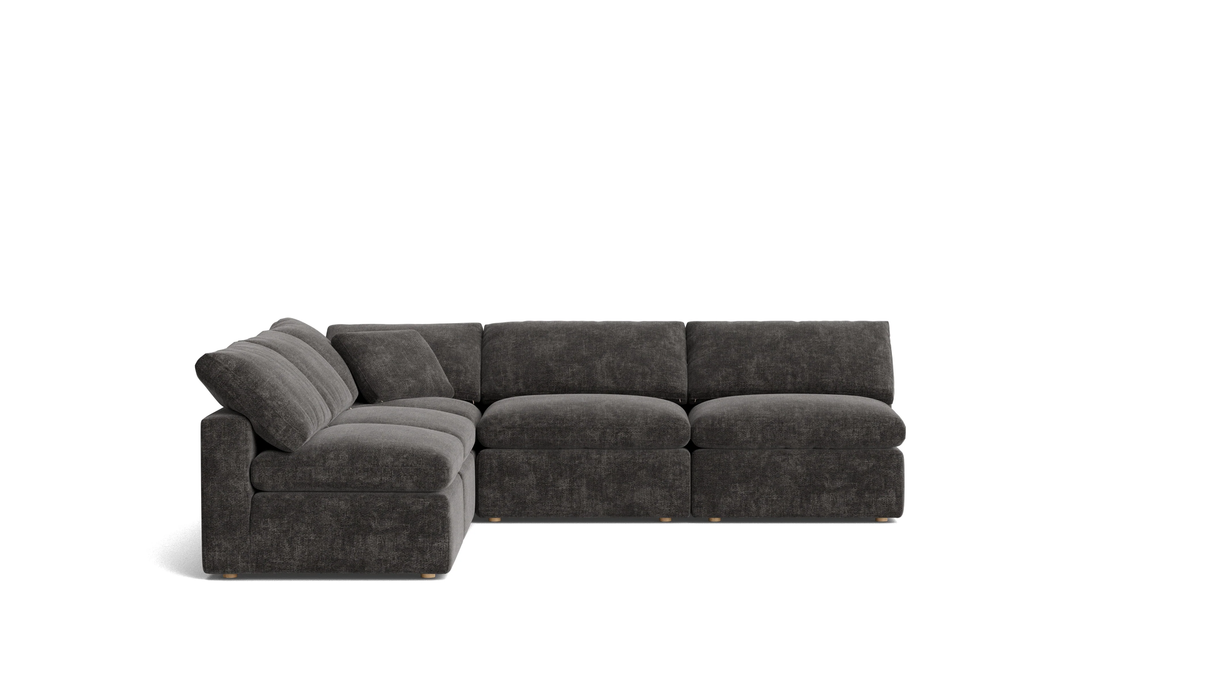 Movie Night™ 5-Piece Modular Sectional Open, Standard, Truffle - Image 4
