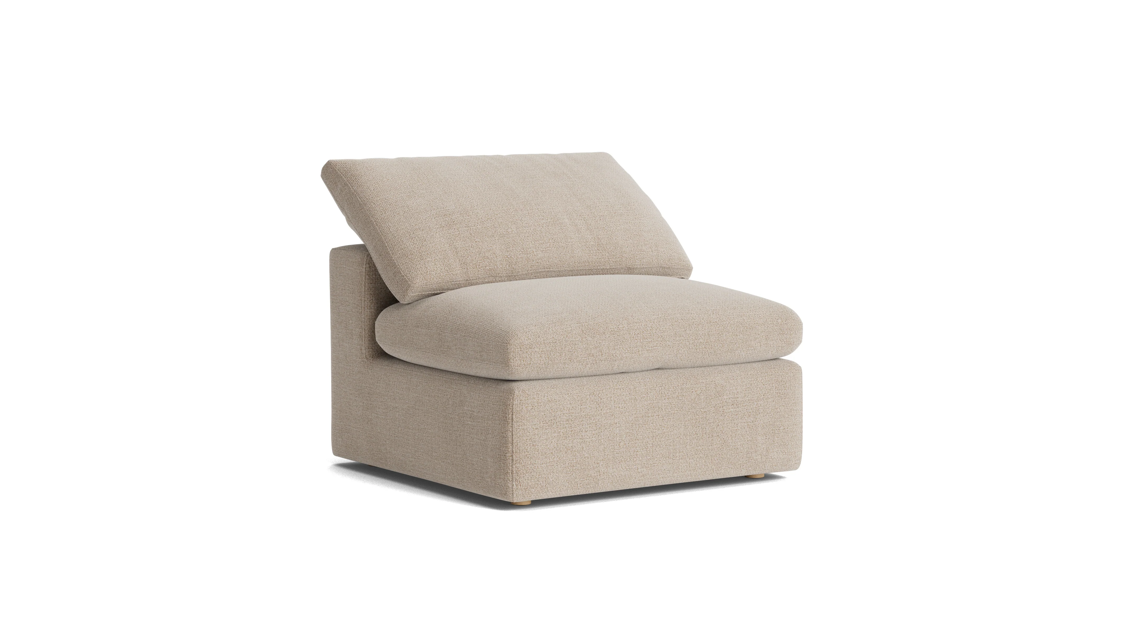 Movie Night™ Armless Chair, Large, Champagne - Image 3