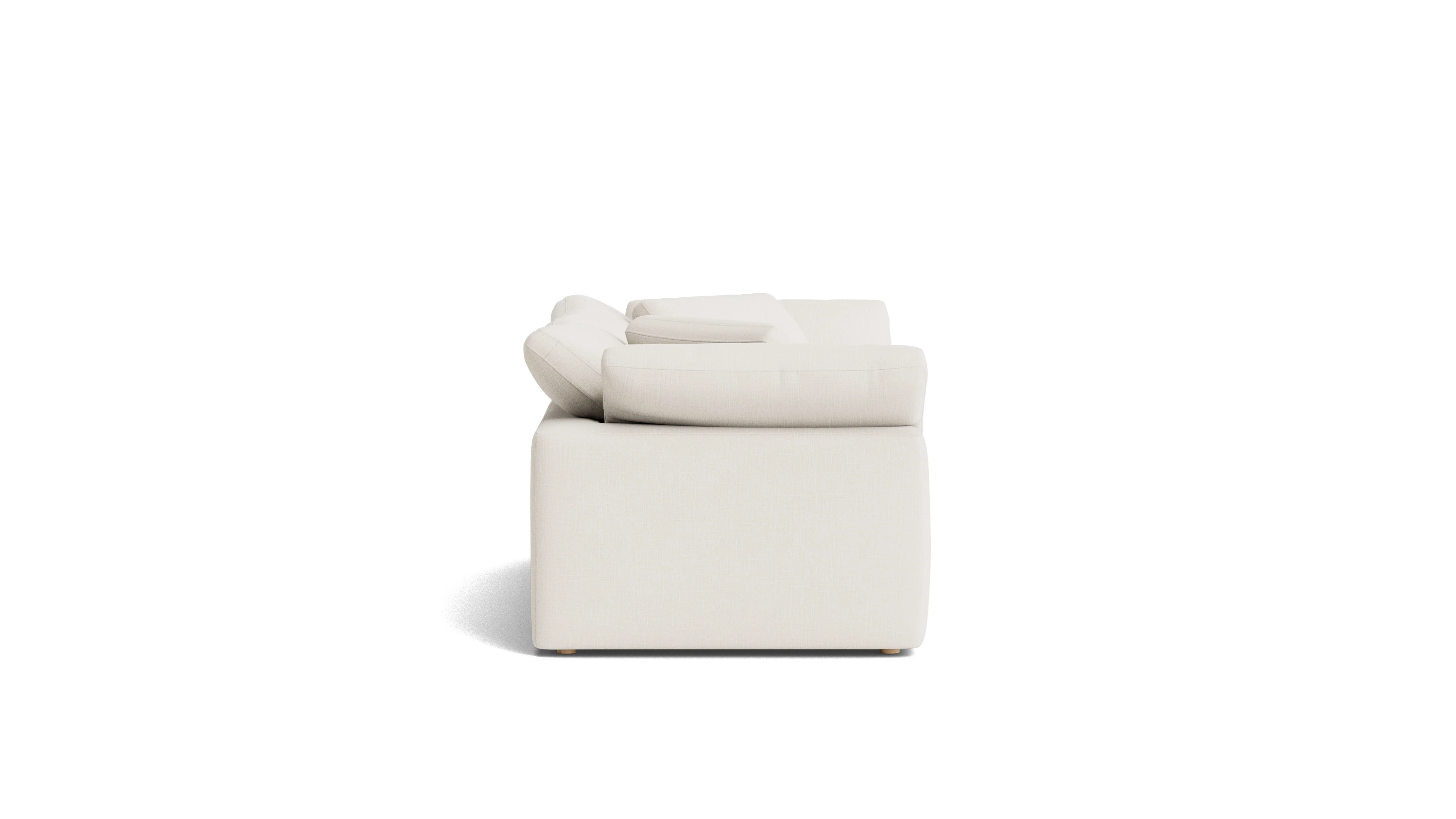 Movie Night™ 2-Piece Modular Sofa, Large, Cream Linen - Image 4