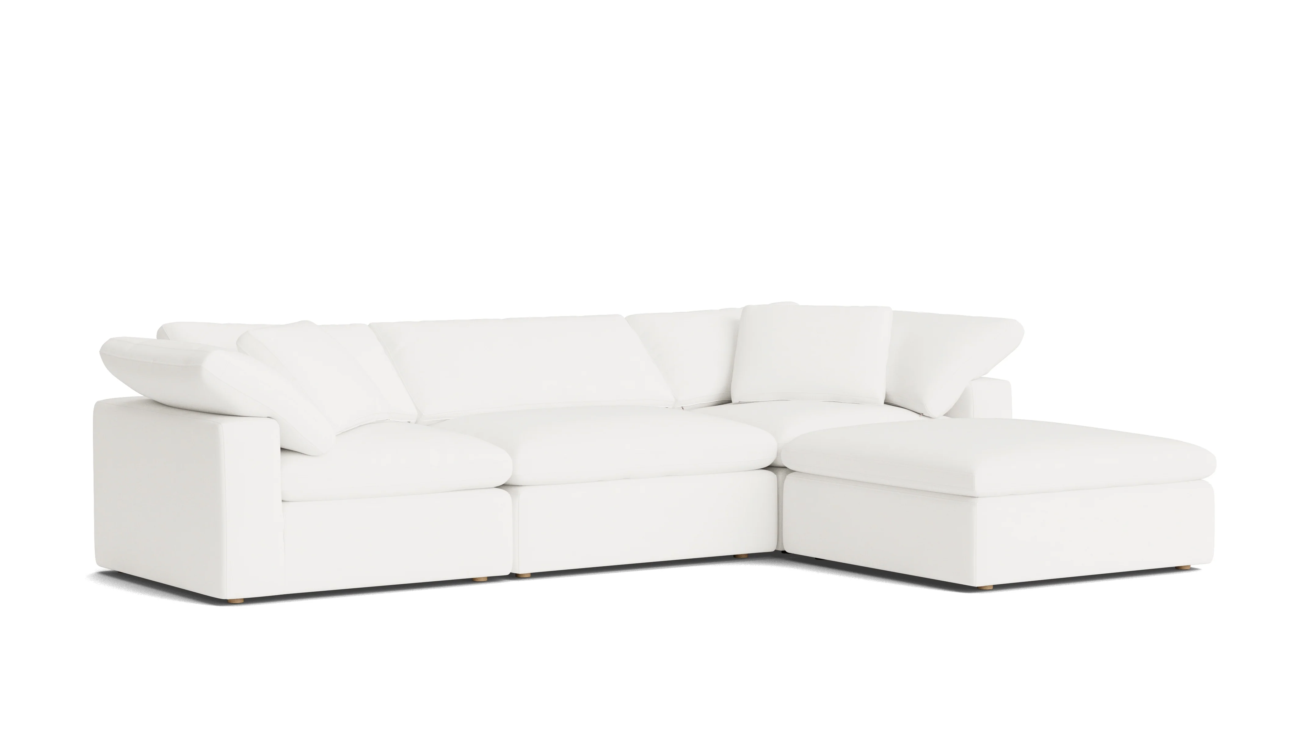 Movie Night™ 4-Piece Modular Sectional, Large, Brie - Image 3