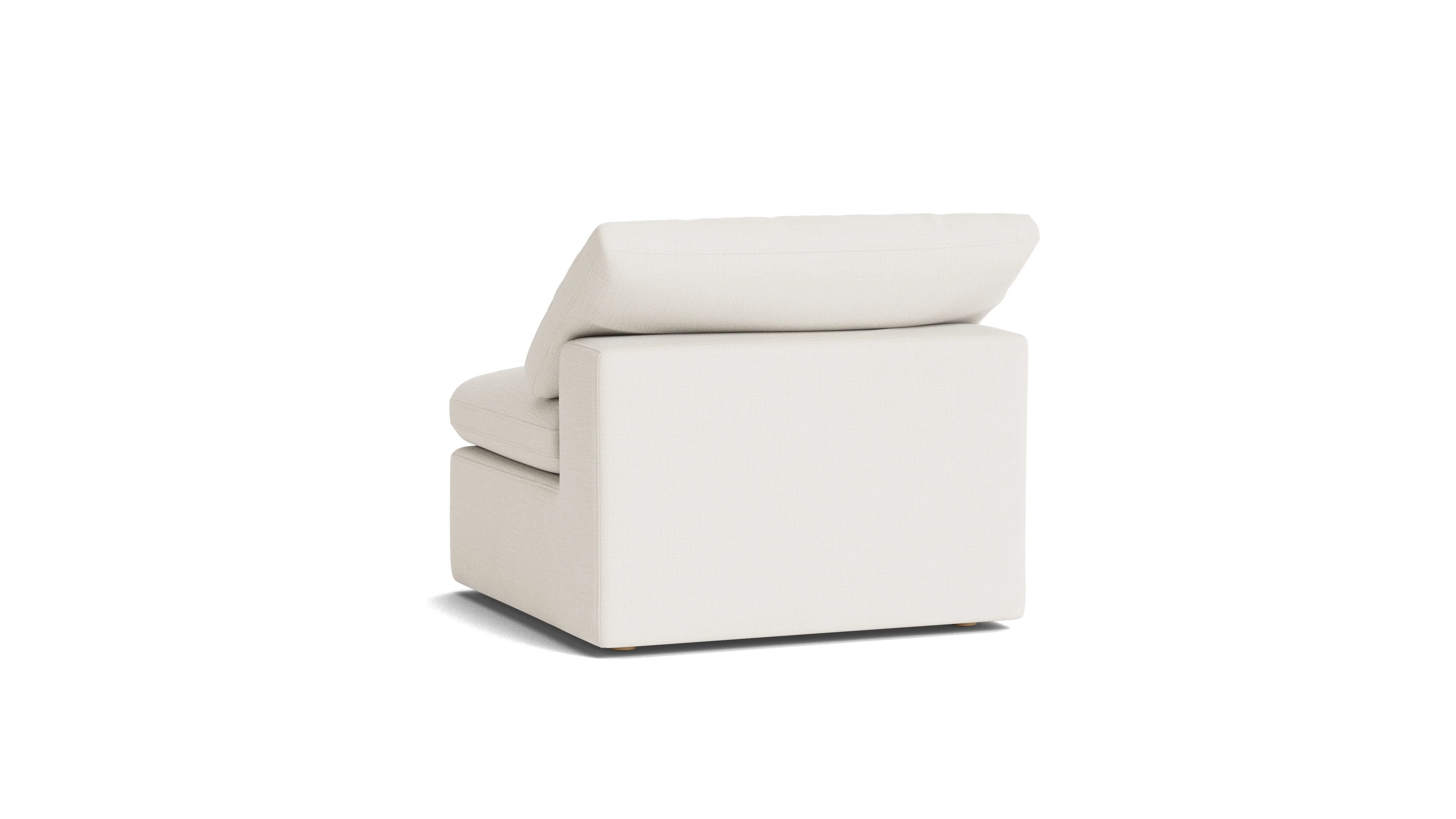 Movie Night™ Armless Chair, Large, Cream Linen - Image 5