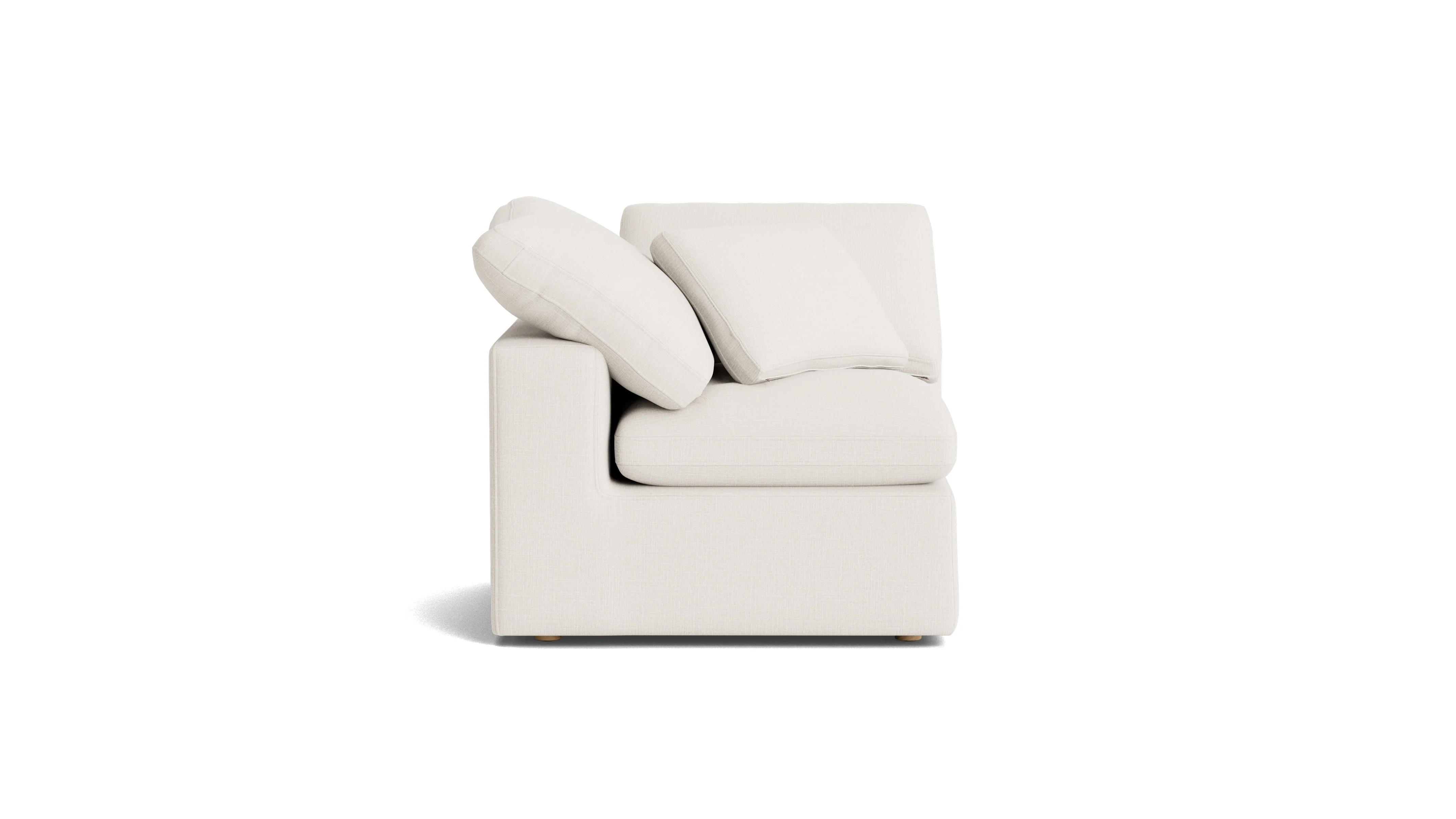 Movie Night™ Corner Chair, Large, Cream Linen (Left or Right) - Image 4