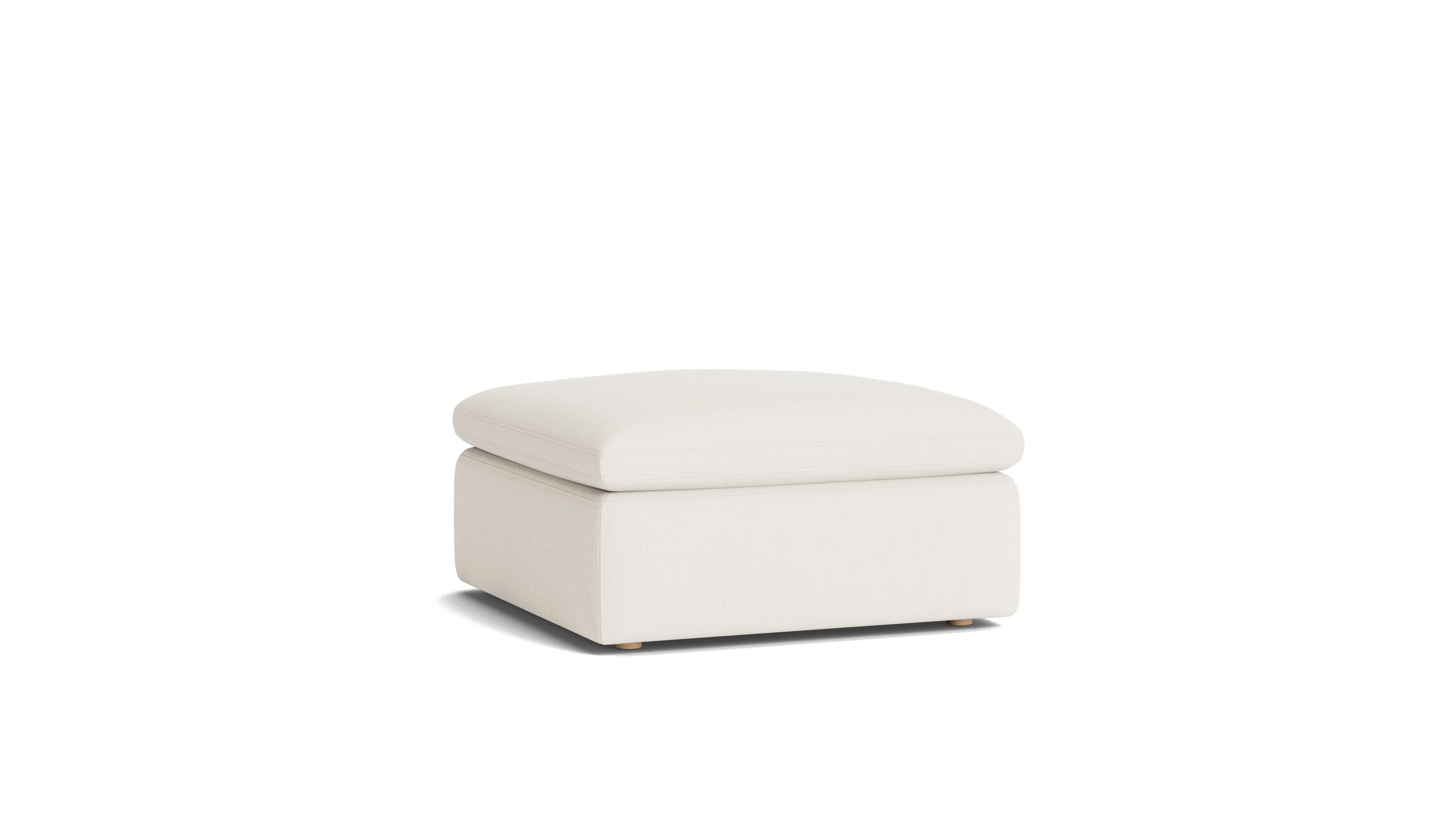 Movie Night™ Ottoman, Large, Cream Linen - Image 5