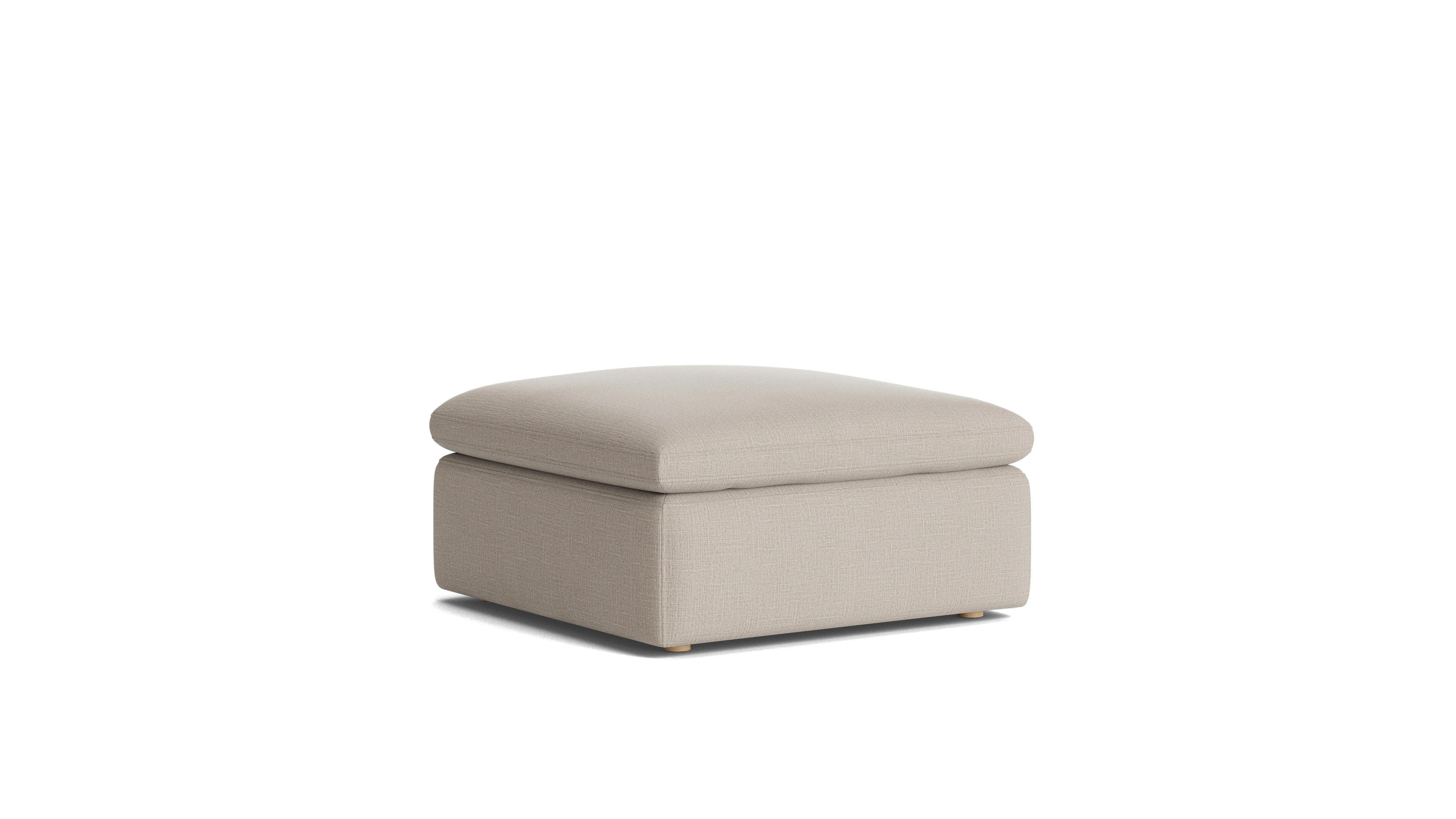 Movie Night™ Ottoman, Large, Light Pebble - Image 3