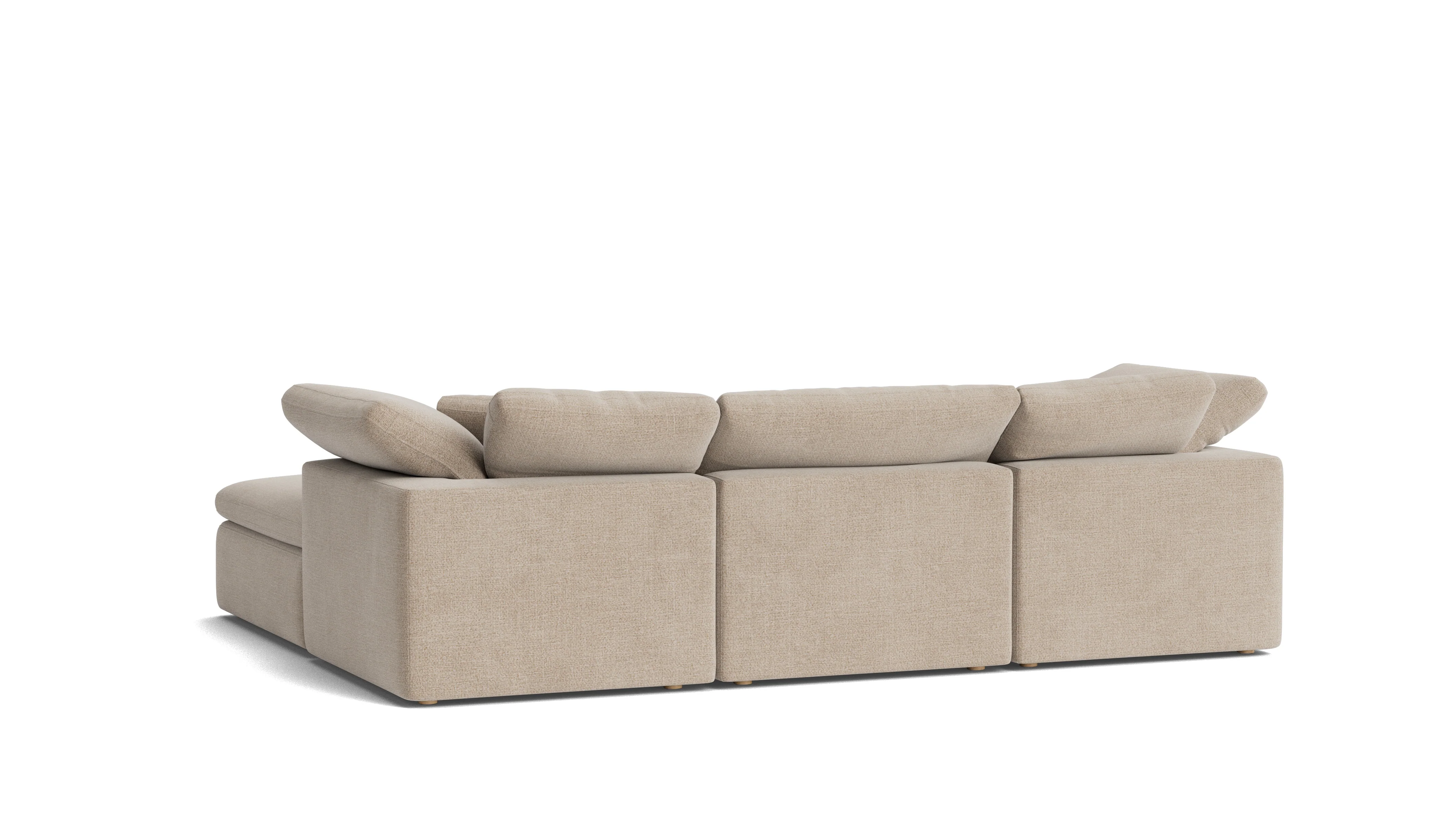 Movie Night™ 5-Piece Modular U-Shaped Sectional, Standard, Champagne - Image 5
