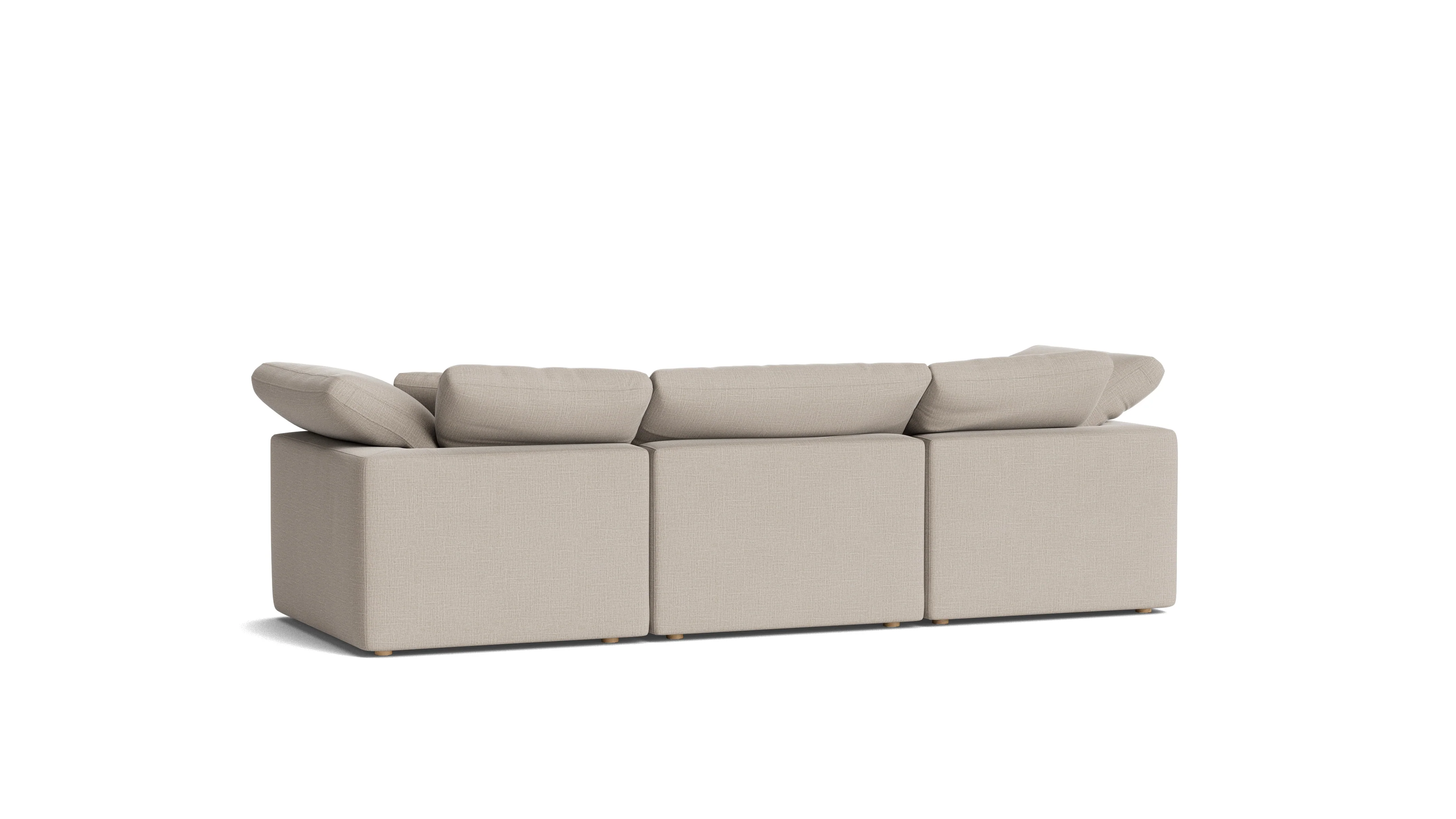 Movie Night™ 3-Piece Modular Sofa, Standard, Light Pebble - Image 5