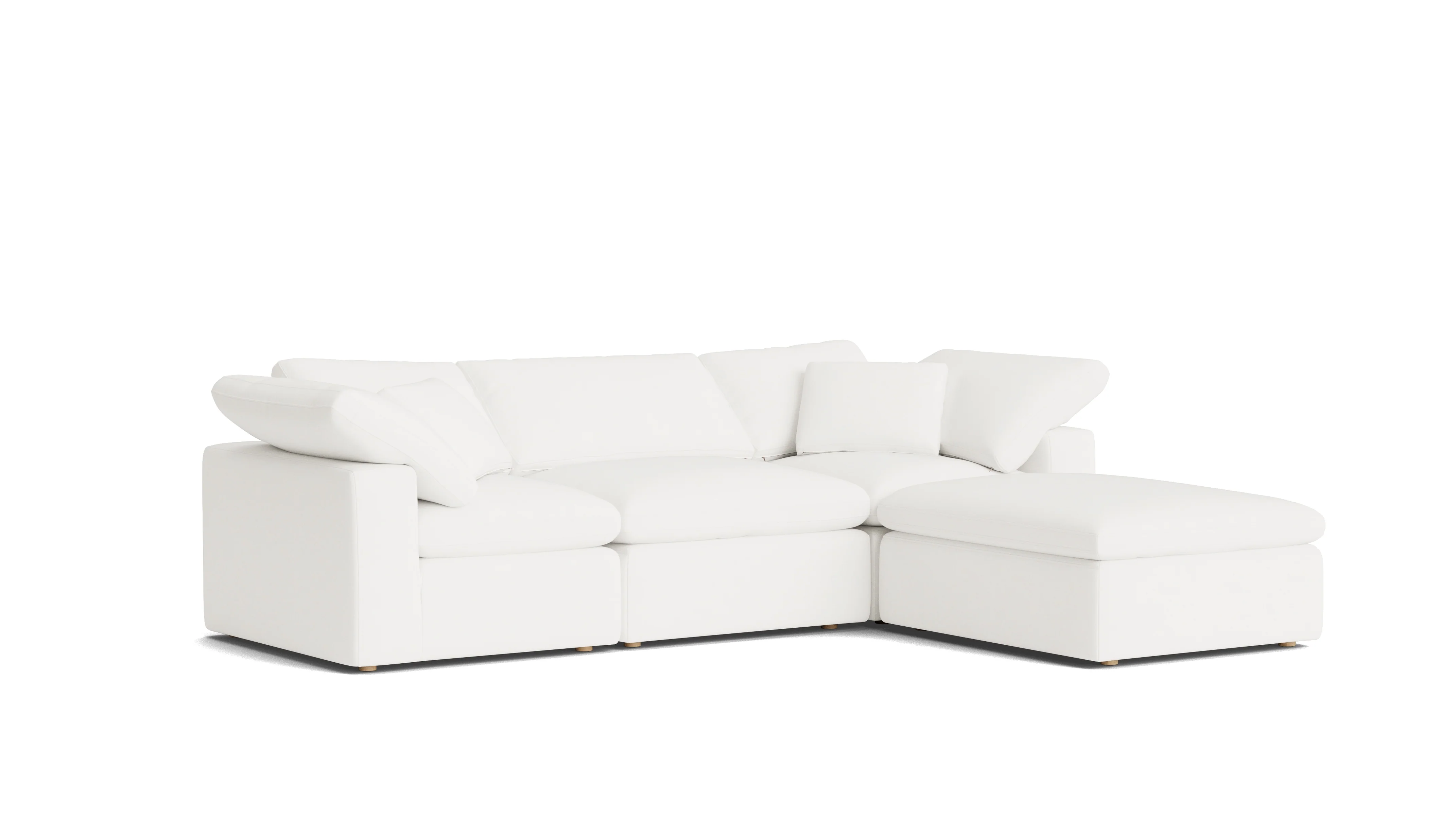 Movie Night™ 4-Piece Modular Sectional, Standard, Brie - Image 3