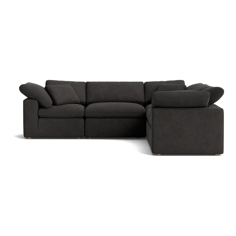 Movie Night™ 5-Piece Modular Sectional Closed, Standard, Dark Shadow
