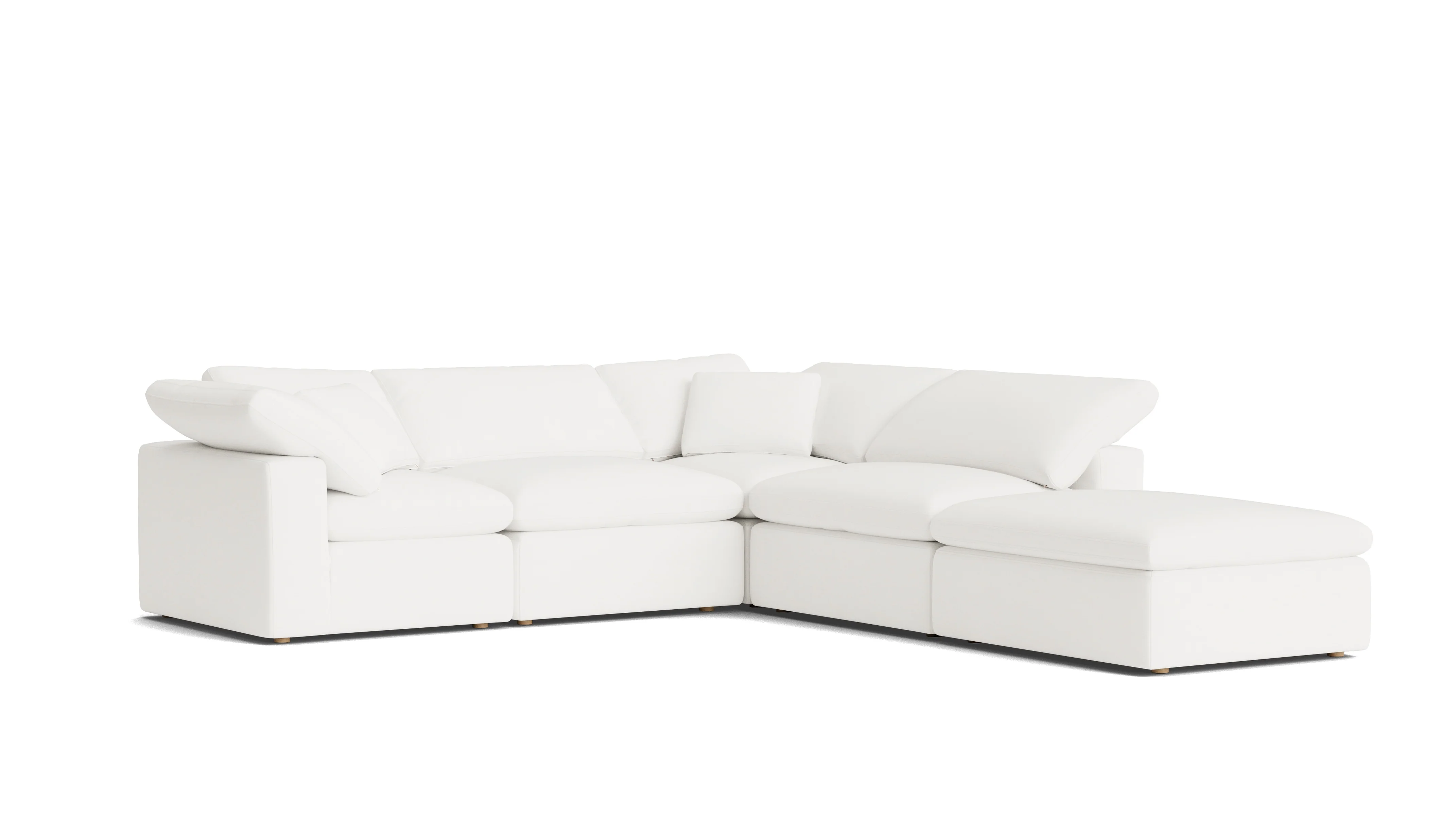 Movie Night™ 5-Piece Modular Sectional, Standard, Brie - Image 3