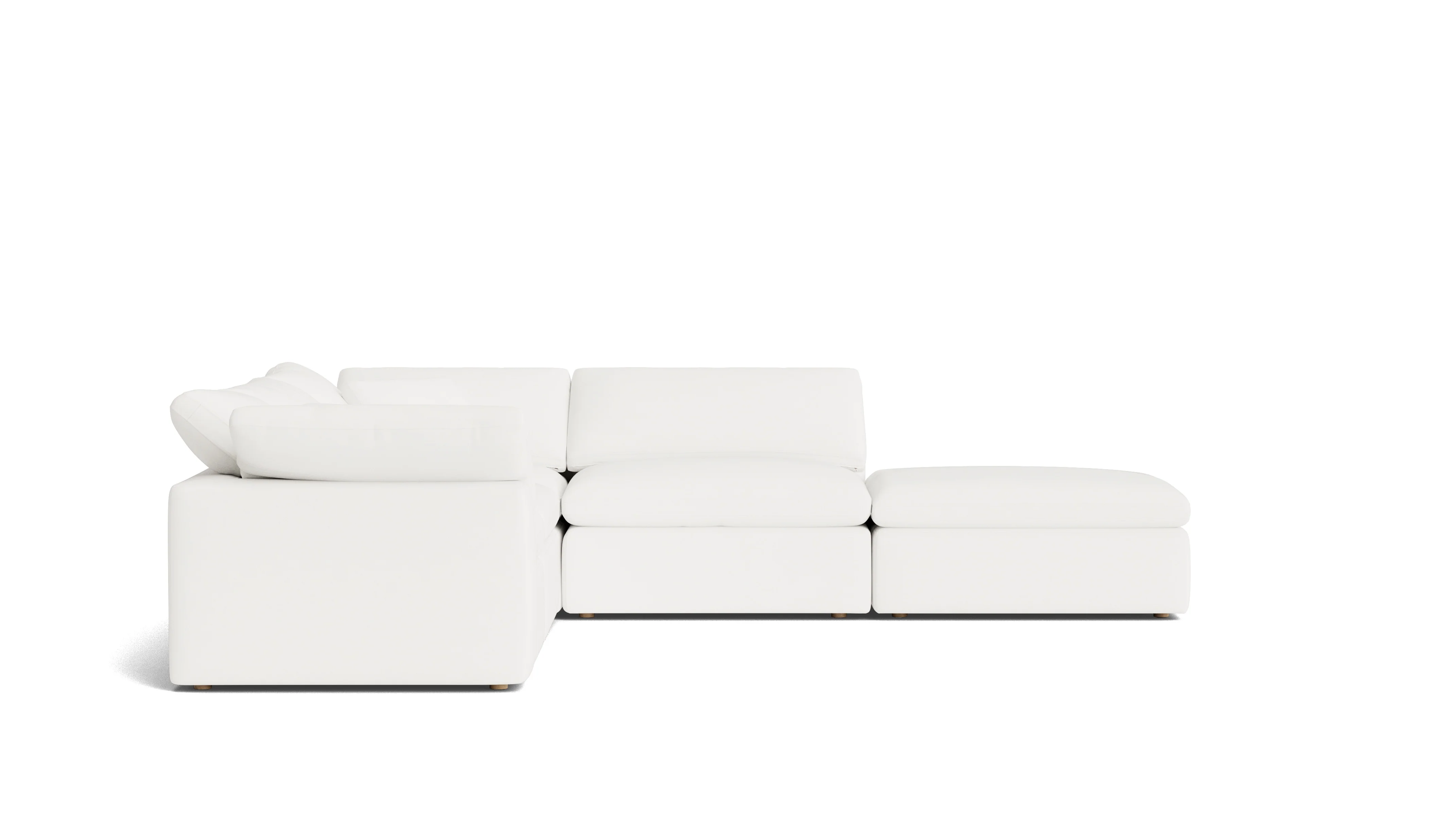 Movie Night™ 5-Piece Modular Sectional, Standard, Brie - Image 4