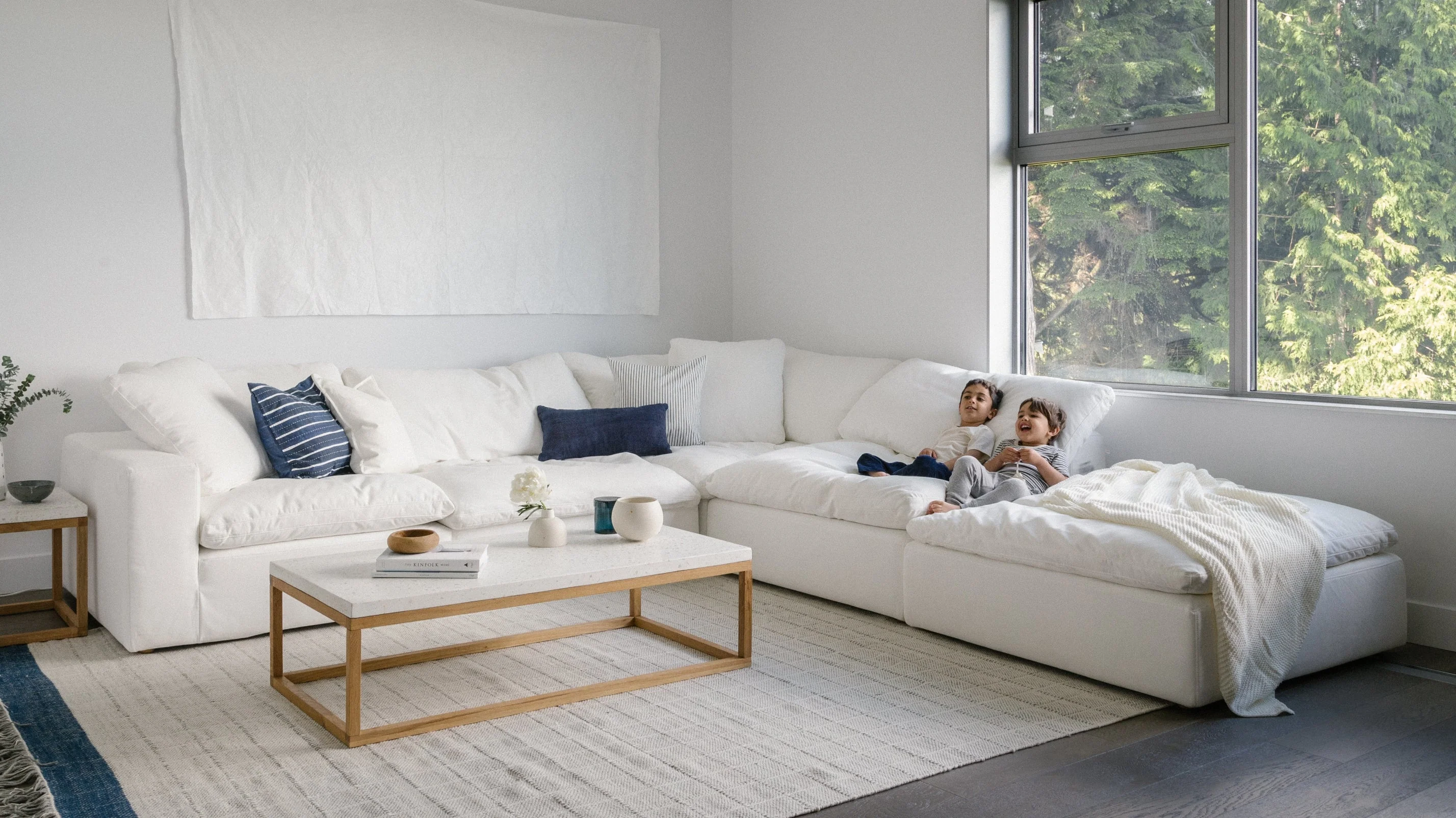 Movie Night™ 5-Piece Modular Sectional, Standard, Brie - Image 6