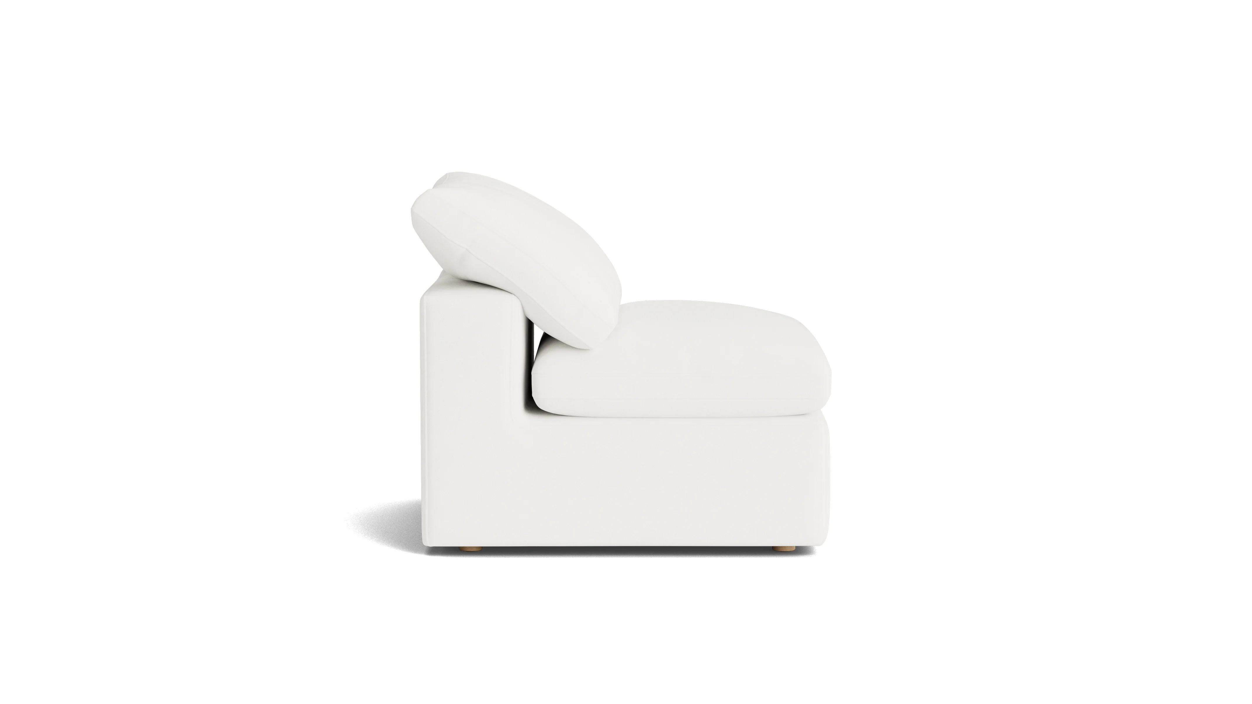 Movie Night™ Armless Chair, Standard, Brie - Image 4