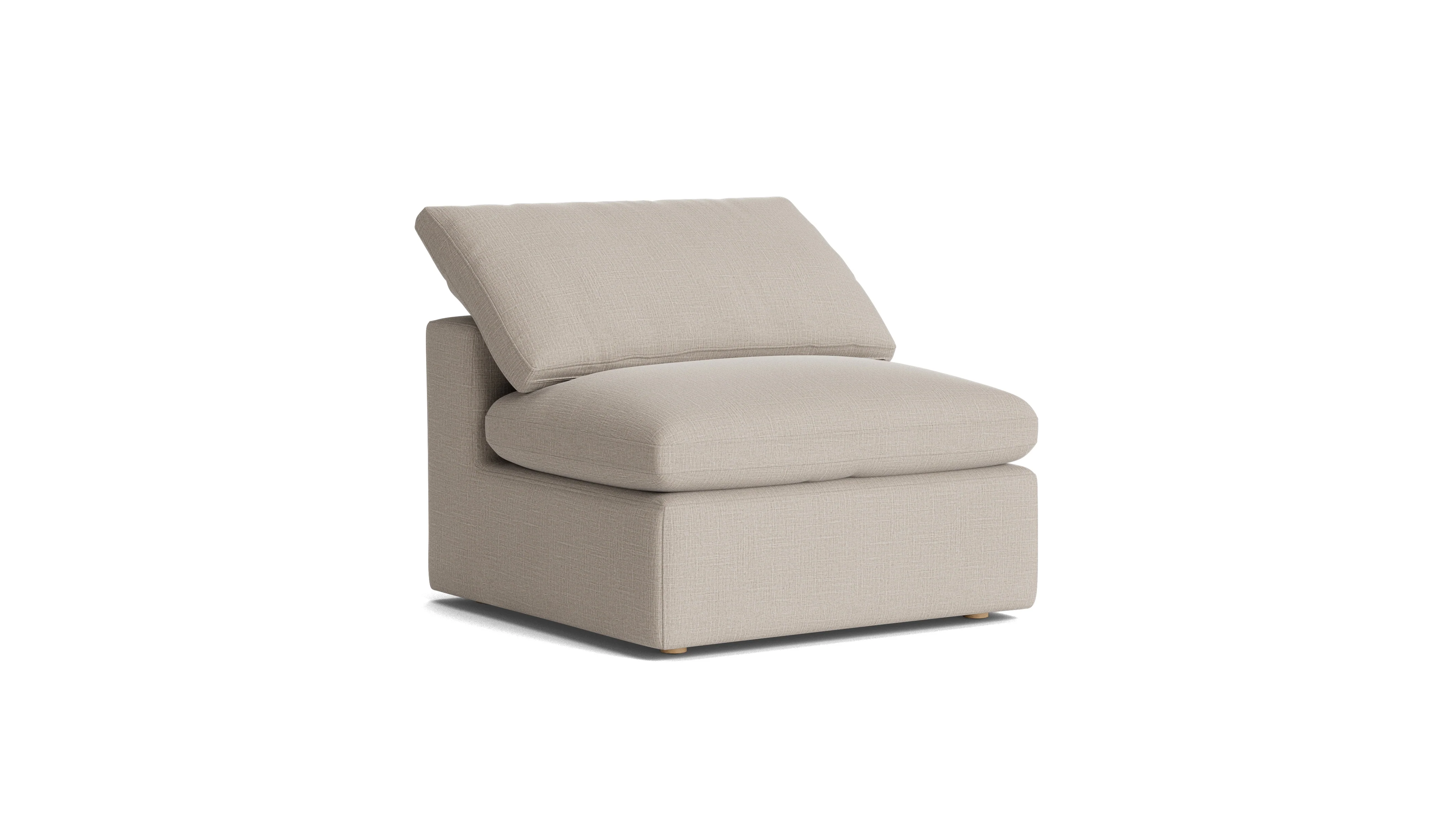 Movie Night™ Armless Chair, Standard, Light Pebble - Image 3